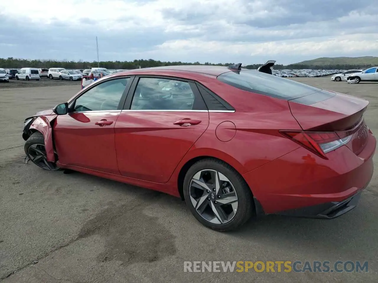 2 Photograph of a damaged car KMHLP4AG4PU486080 HYUNDAI ELANTRA 2023