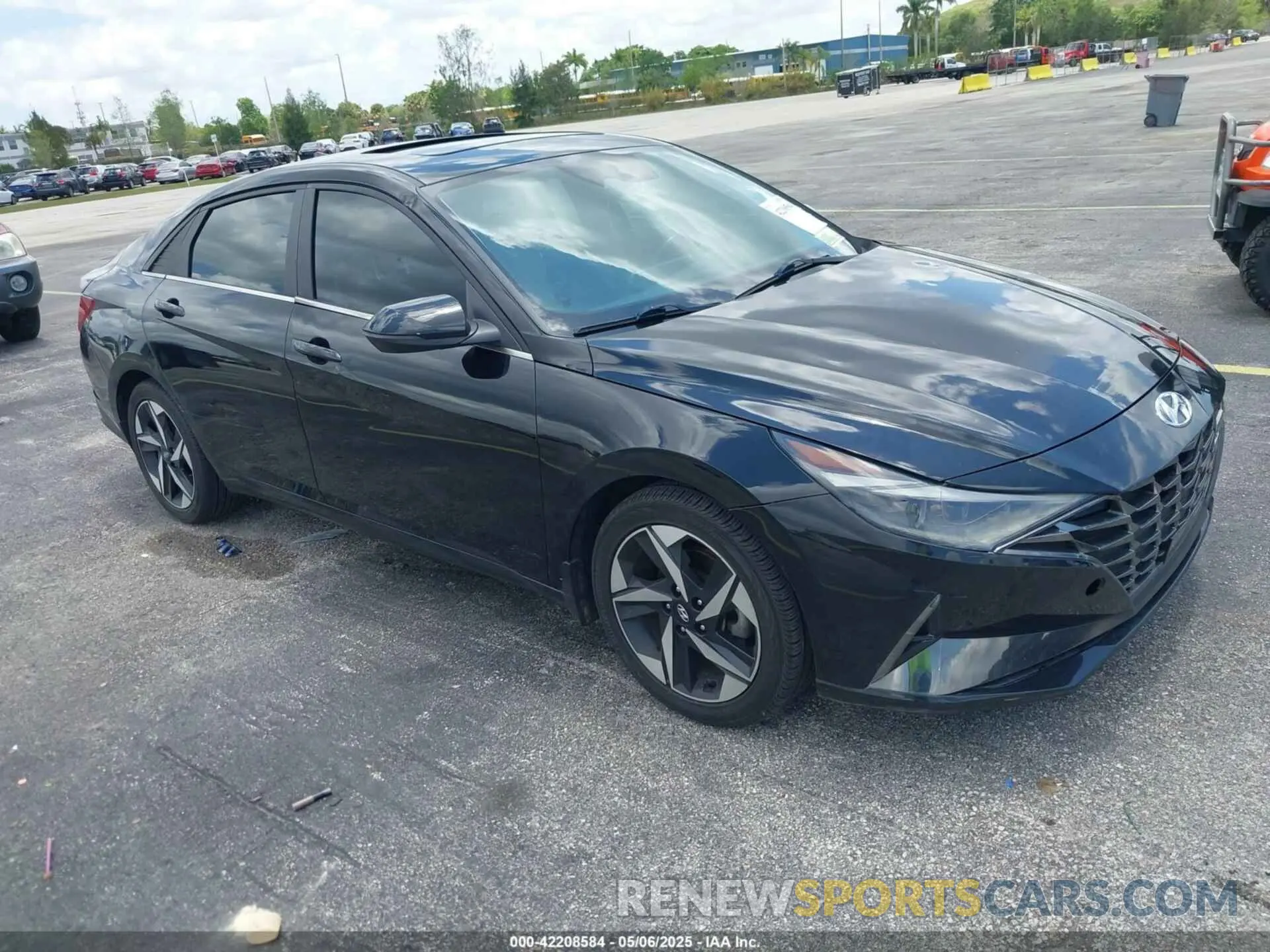 1 Photograph of a damaged car KMHLP4AG4PU533012 HYUNDAI ELANTRA 2023