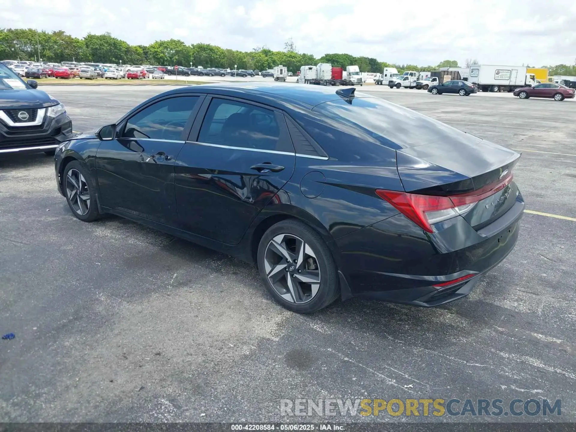 3 Photograph of a damaged car KMHLP4AG4PU533012 HYUNDAI ELANTRA 2023