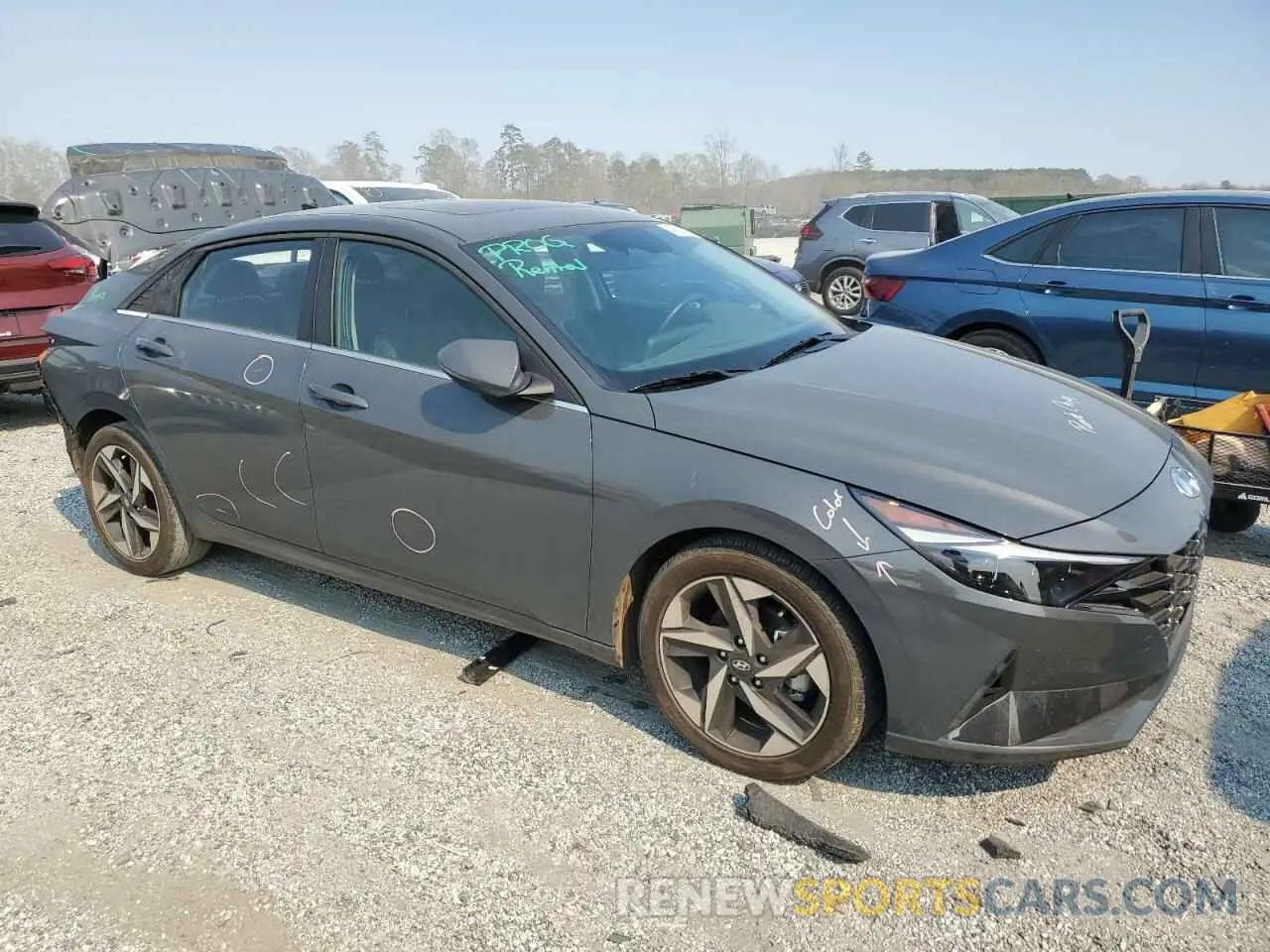 4 Photograph of a damaged car KMHLP4AG4PU561151 HYUNDAI ELANTRA 2023