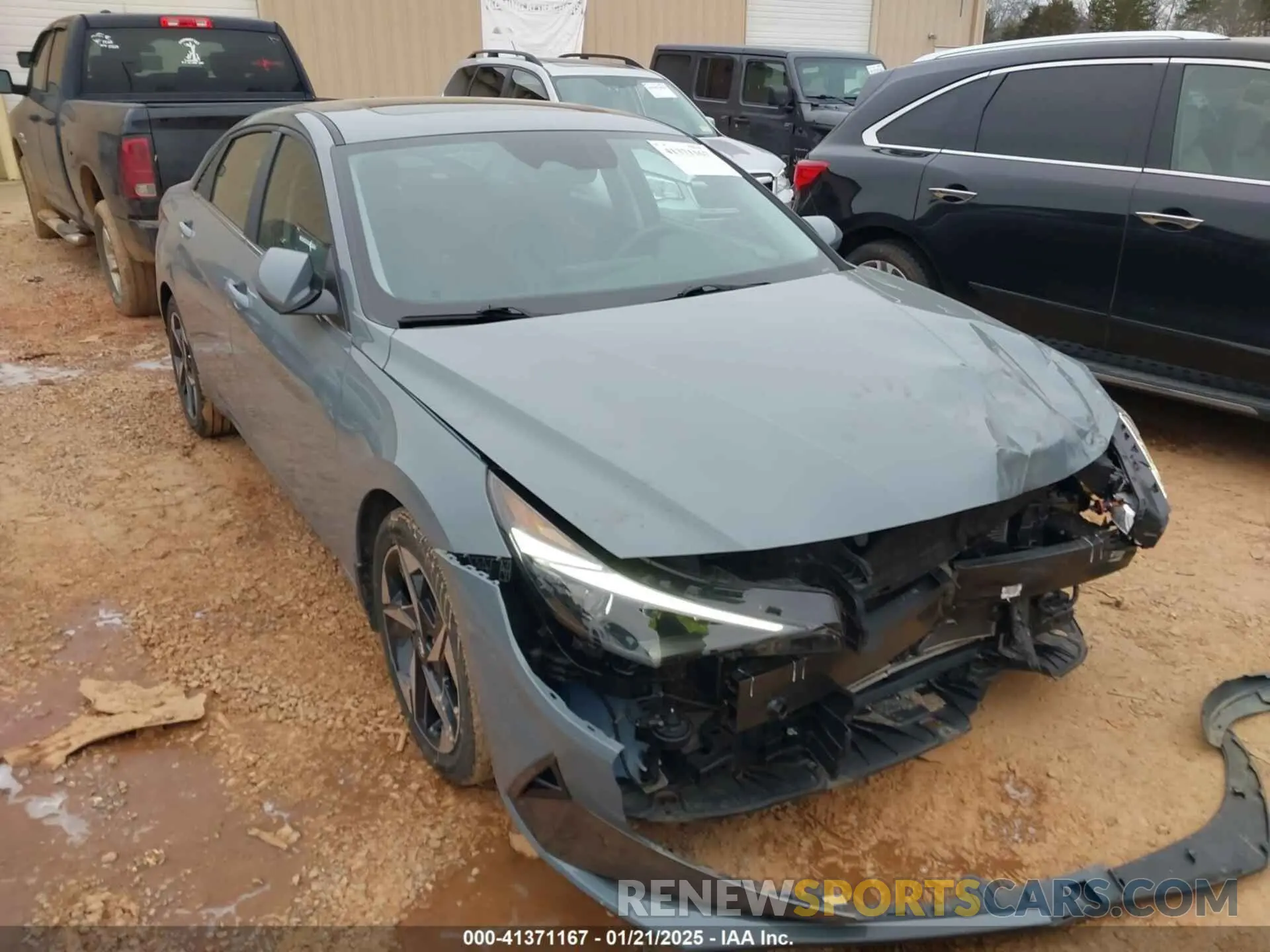 1 Photograph of a damaged car KMHLP4AG5PU370869 HYUNDAI ELANTRA 2023