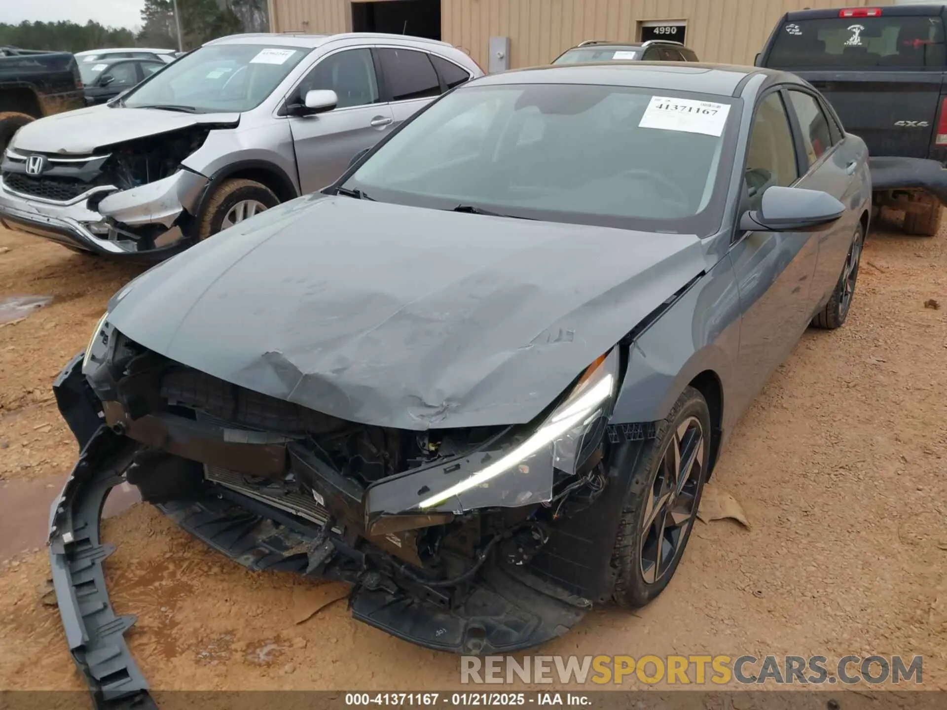 2 Photograph of a damaged car KMHLP4AG5PU370869 HYUNDAI ELANTRA 2023