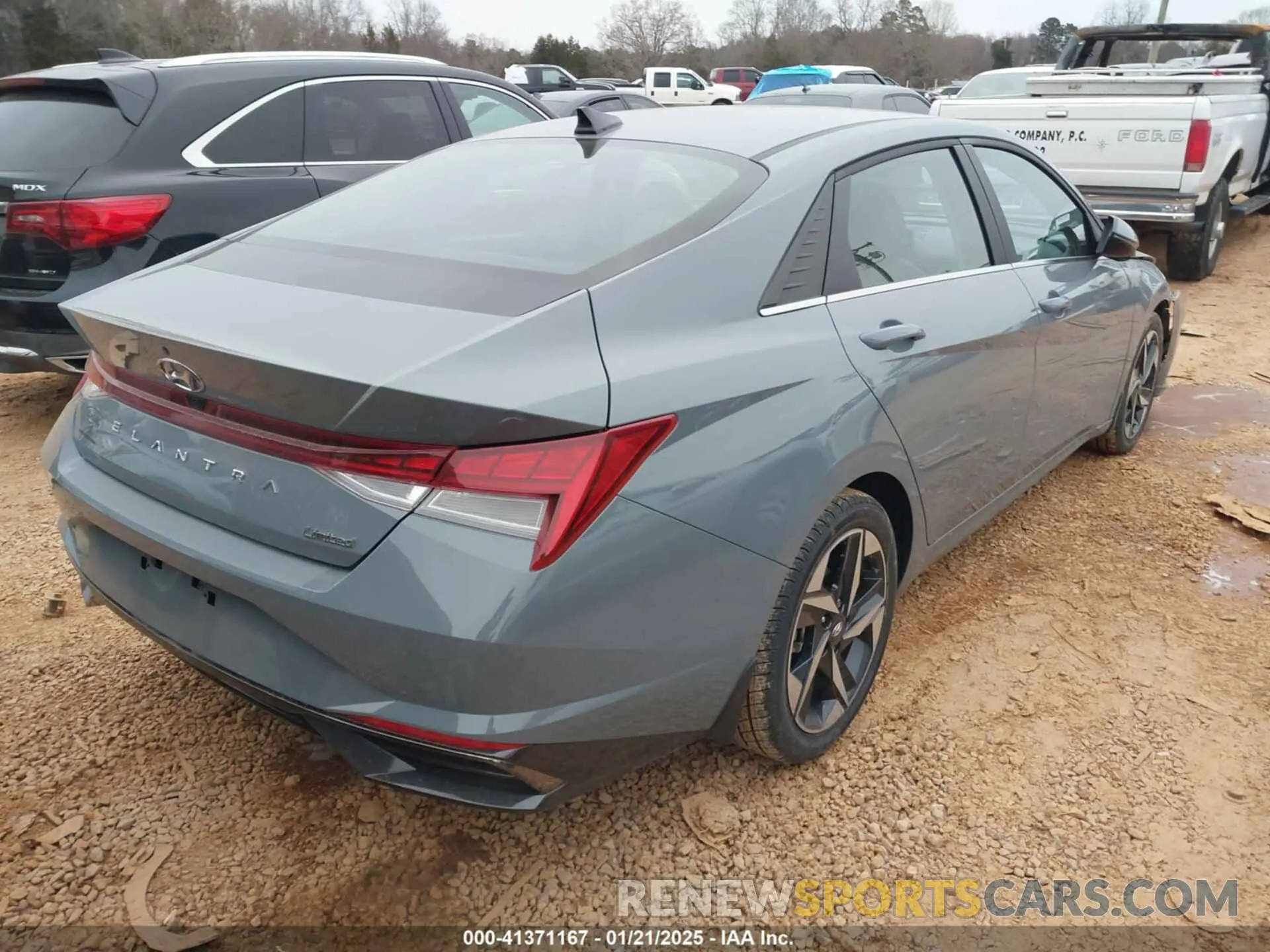 4 Photograph of a damaged car KMHLP4AG5PU370869 HYUNDAI ELANTRA 2023