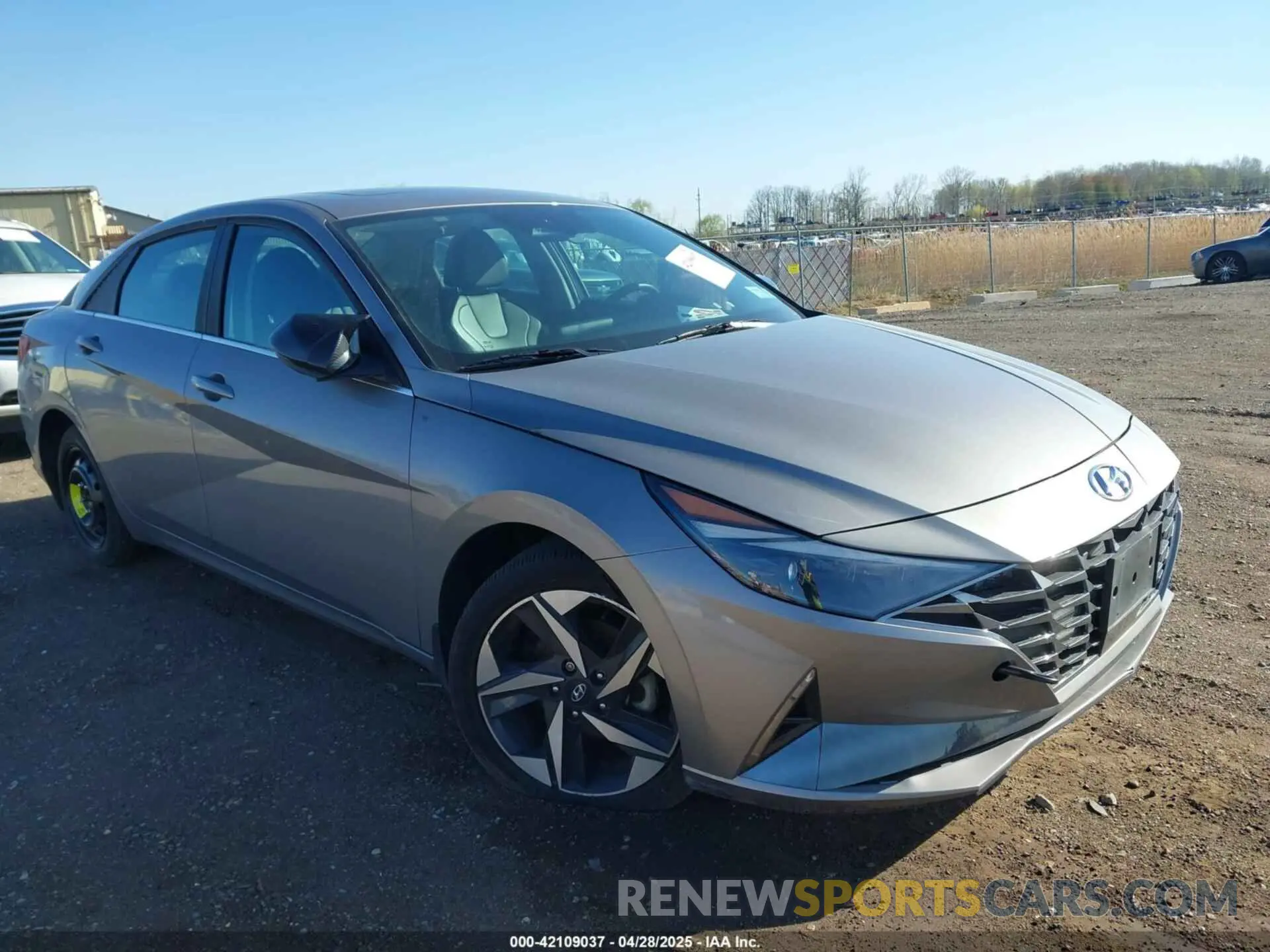 1 Photograph of a damaged car KMHLP4AG5PU371438 HYUNDAI ELANTRA 2023