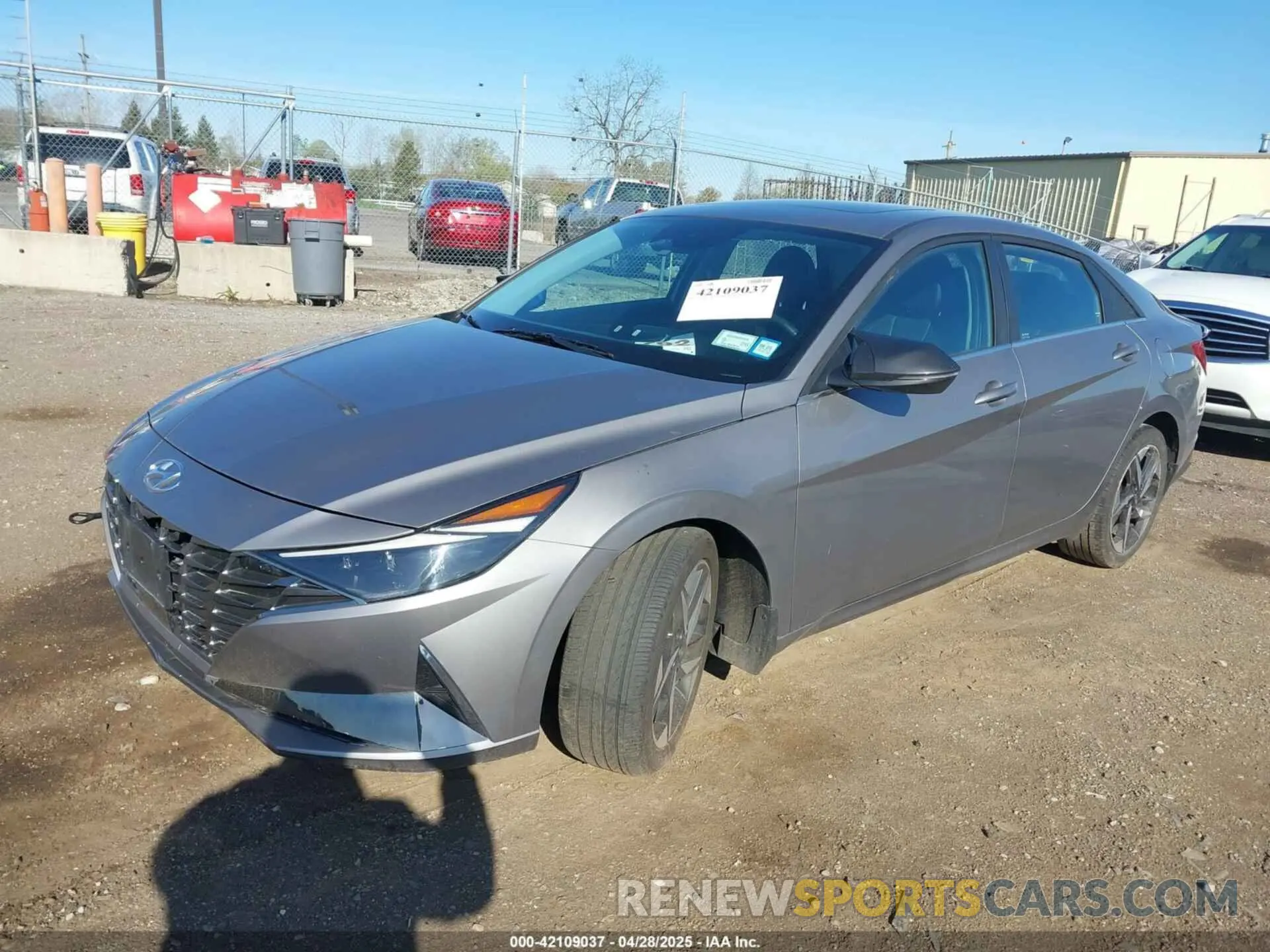 2 Photograph of a damaged car KMHLP4AG5PU371438 HYUNDAI ELANTRA 2023
