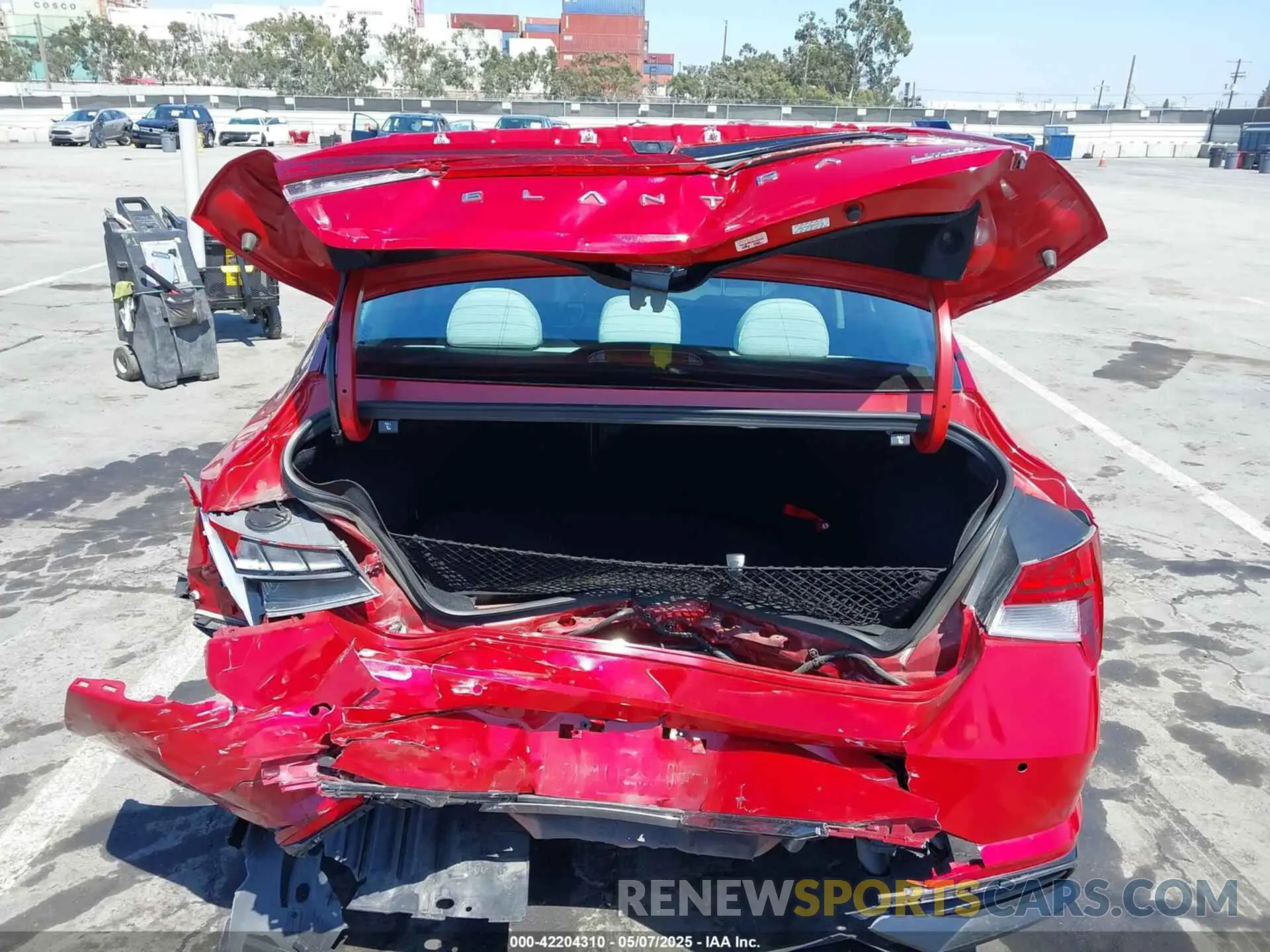 17 Photograph of a damaged car KMHLP4AG5PU479140 HYUNDAI ELANTRA 2023
