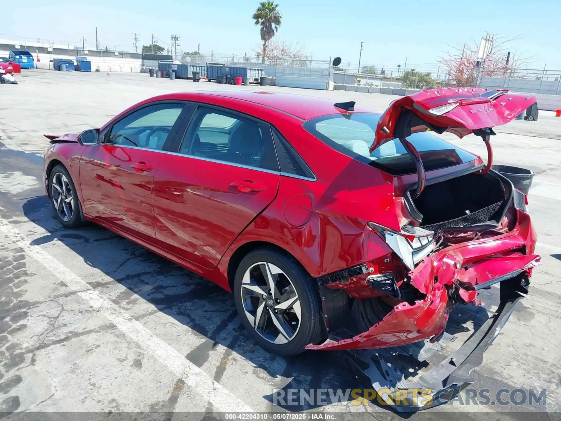 3 Photograph of a damaged car KMHLP4AG5PU479140 HYUNDAI ELANTRA 2023
