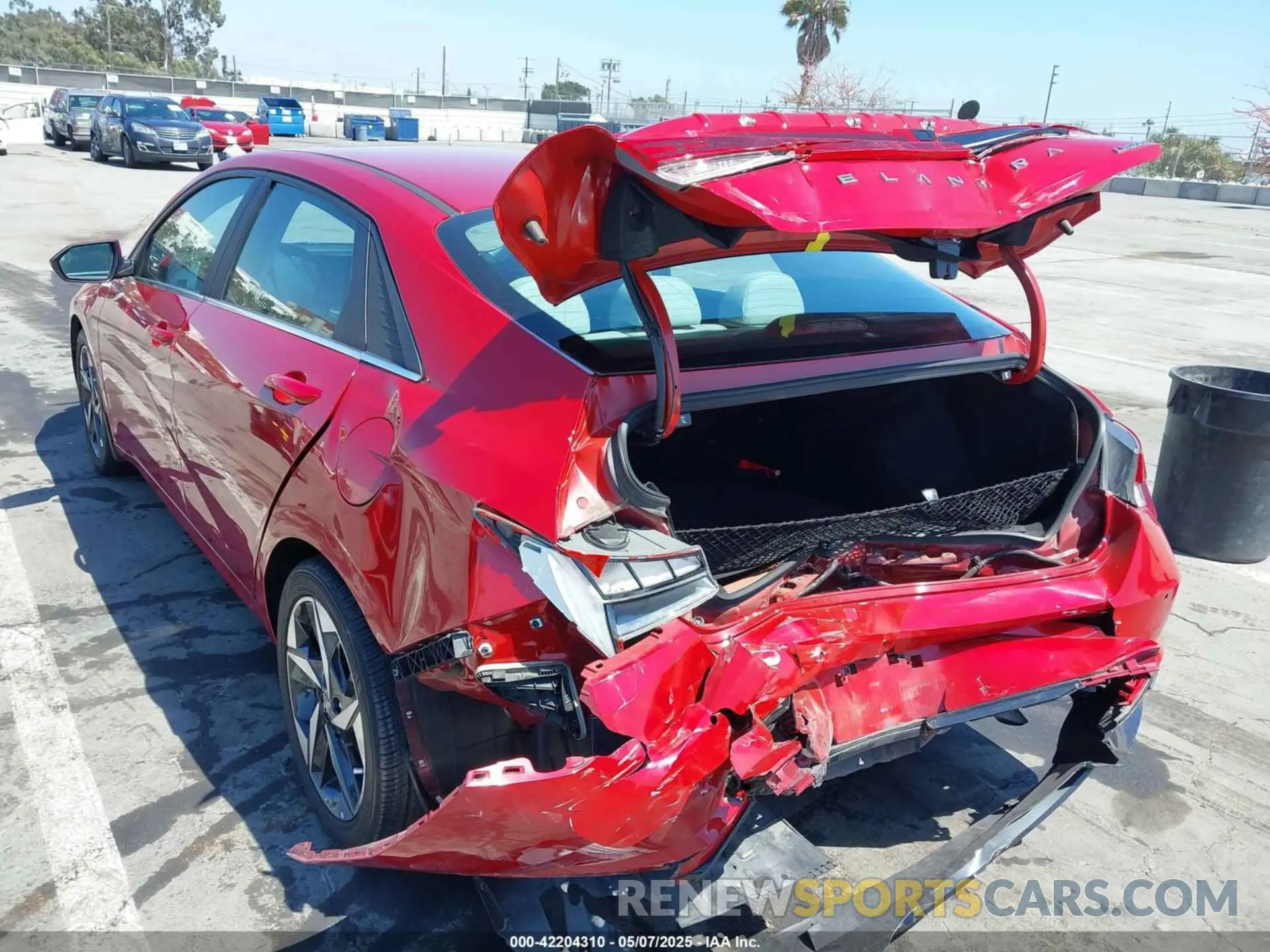 6 Photograph of a damaged car KMHLP4AG5PU479140 HYUNDAI ELANTRA 2023