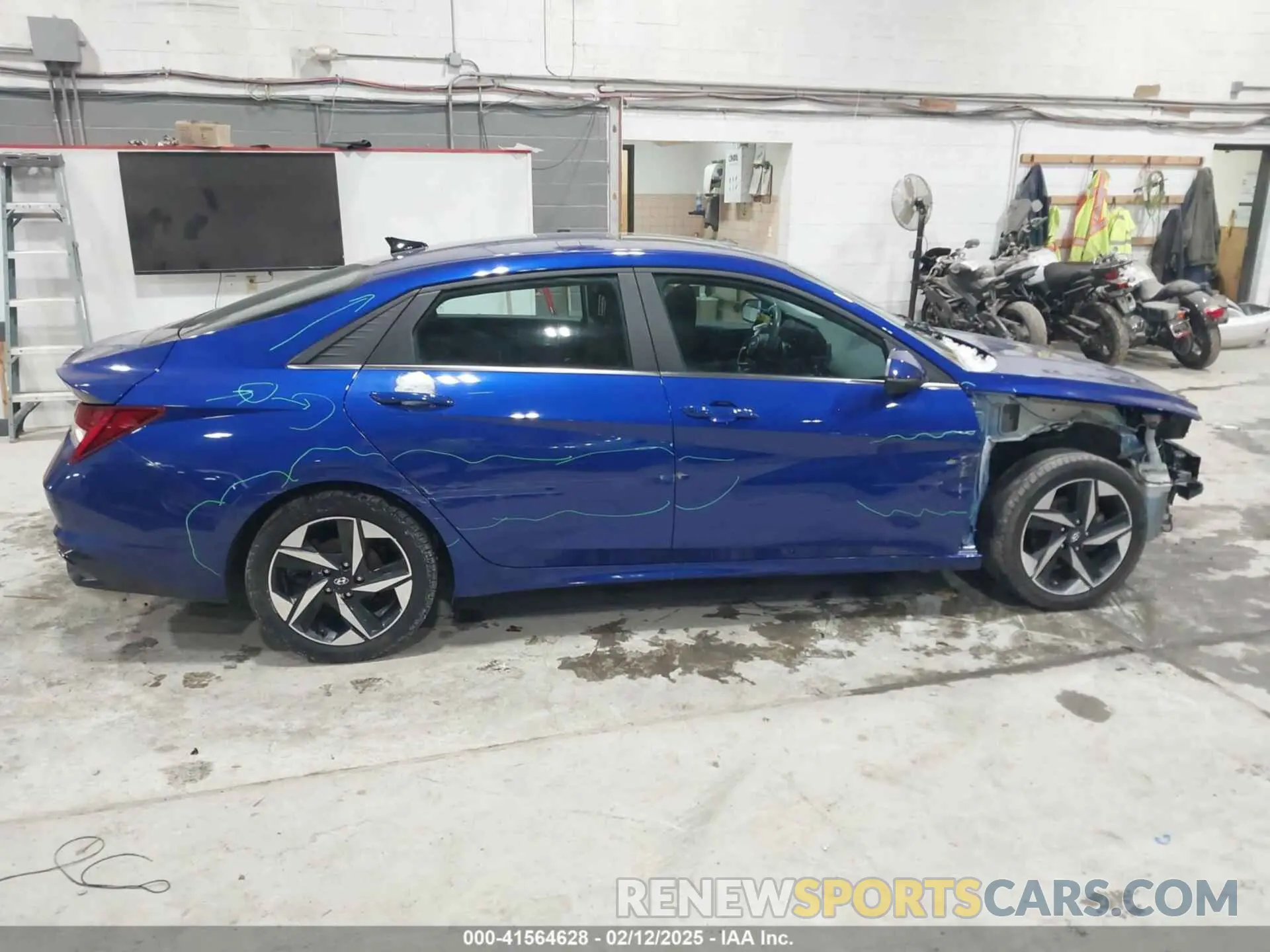 13 Photograph of a damaged car KMHLP4AG5PU482474 HYUNDAI ELANTRA 2023