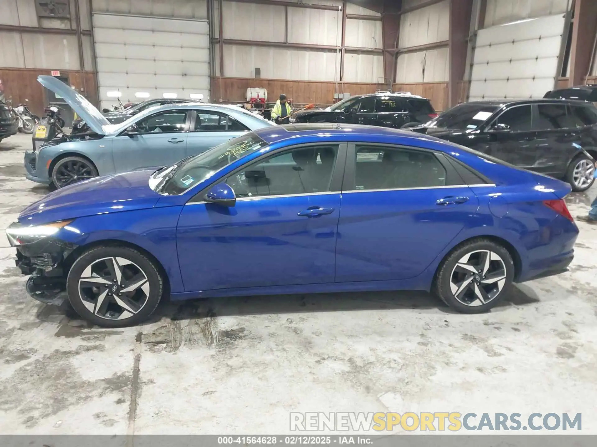 14 Photograph of a damaged car KMHLP4AG5PU482474 HYUNDAI ELANTRA 2023