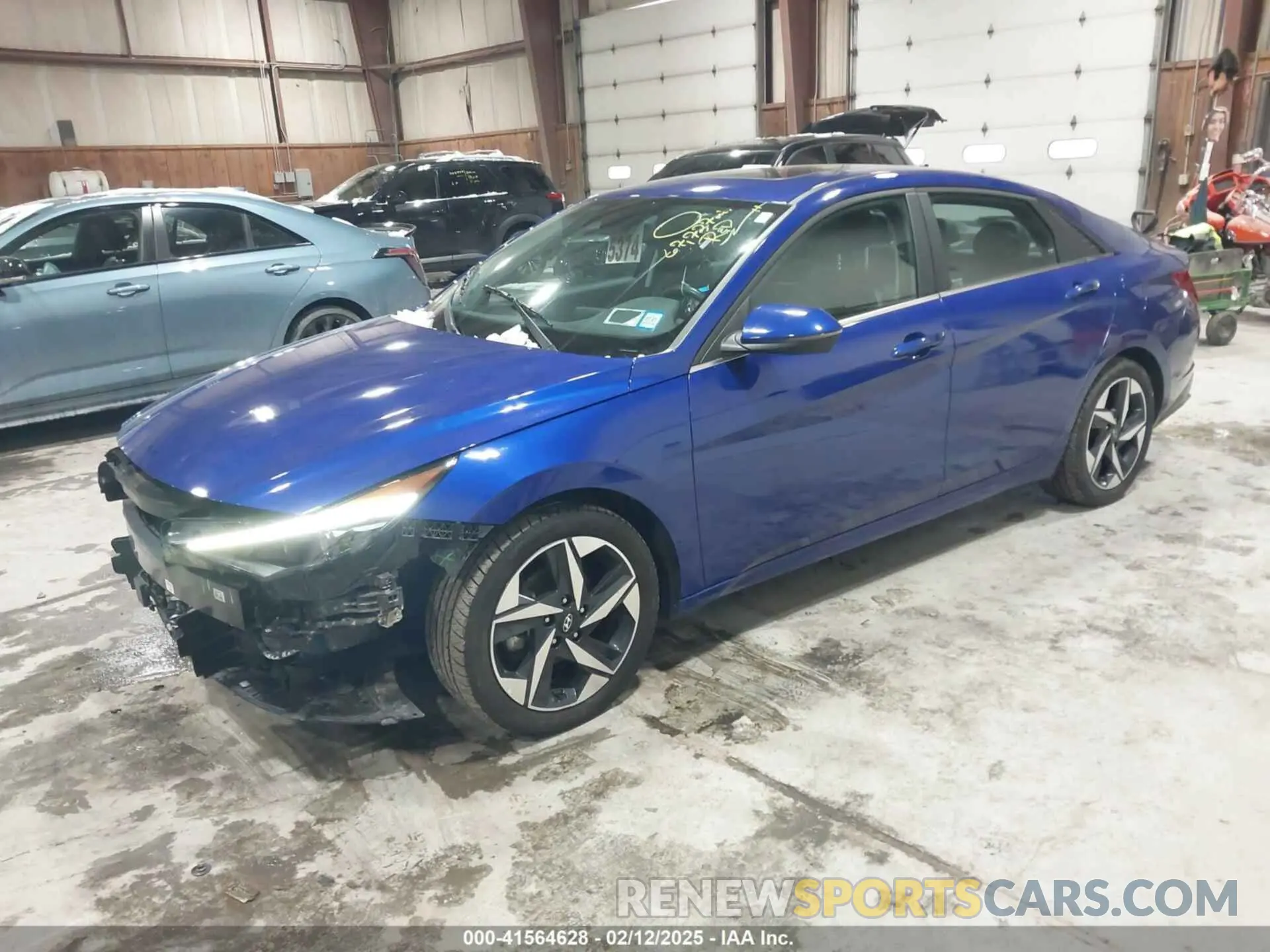 2 Photograph of a damaged car KMHLP4AG5PU482474 HYUNDAI ELANTRA 2023