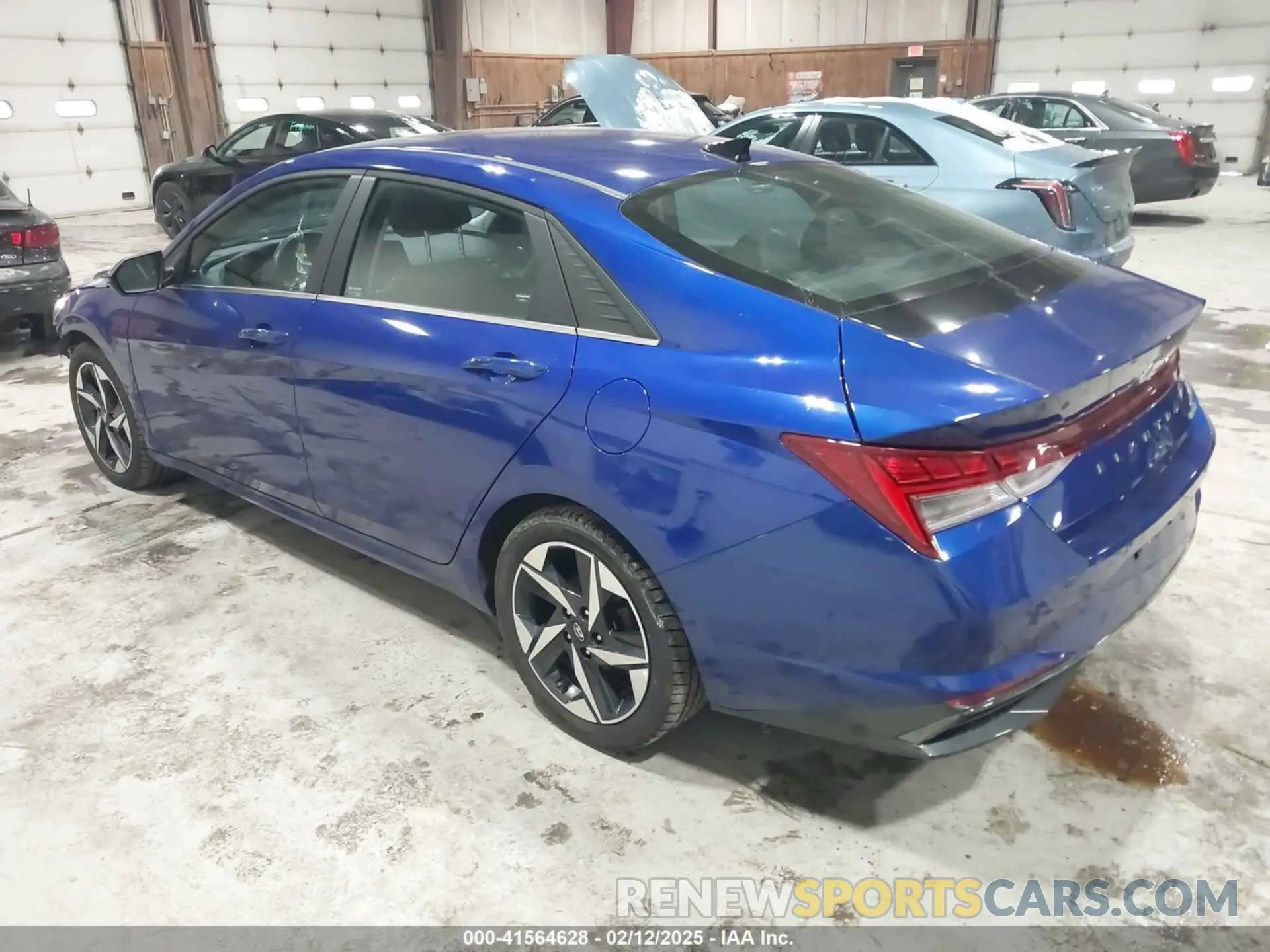 3 Photograph of a damaged car KMHLP4AG5PU482474 HYUNDAI ELANTRA 2023