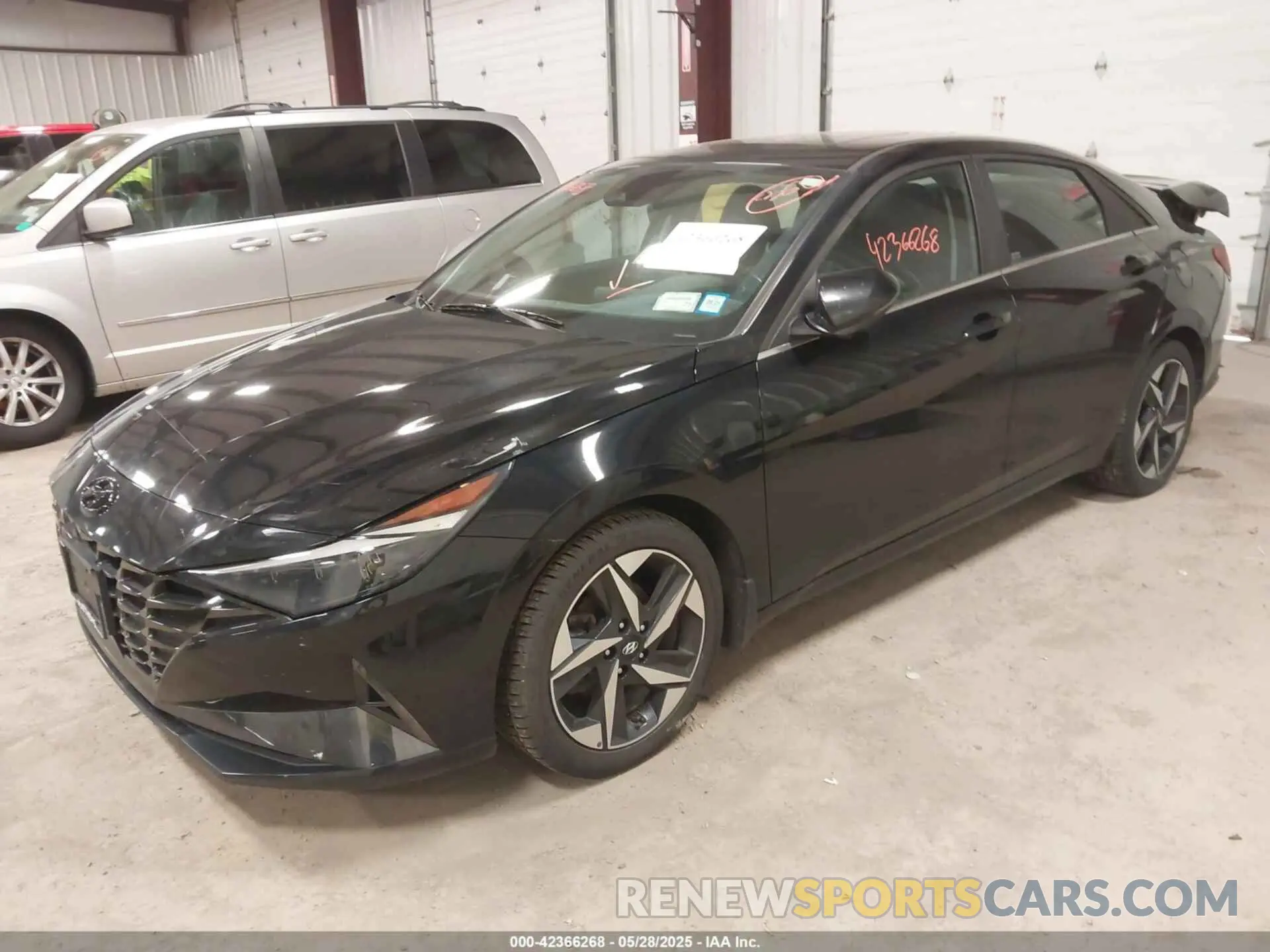 2 Photograph of a damaged car KMHLP4AG6PU375997 HYUNDAI ELANTRA 2023
