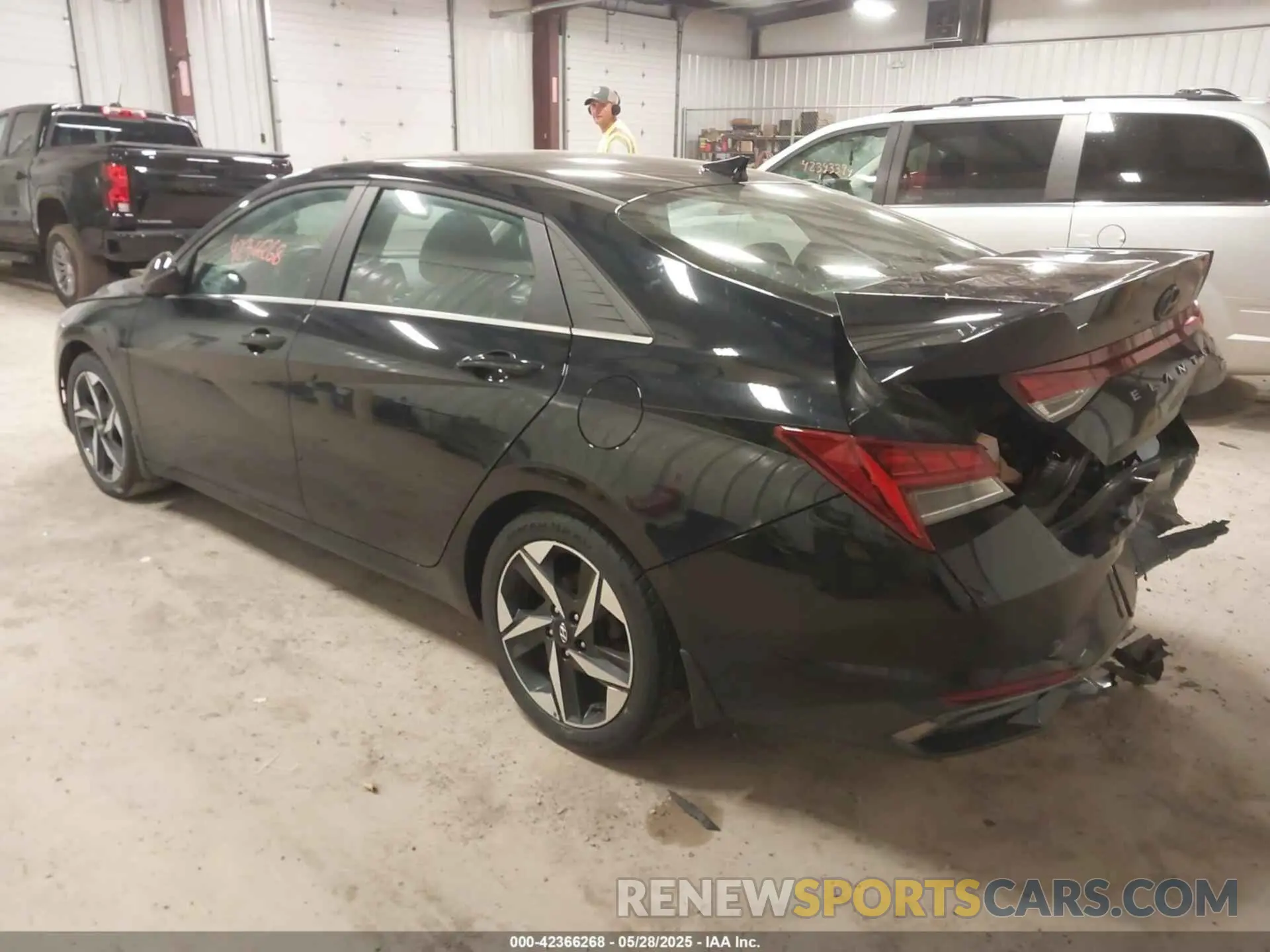 3 Photograph of a damaged car KMHLP4AG6PU375997 HYUNDAI ELANTRA 2023
