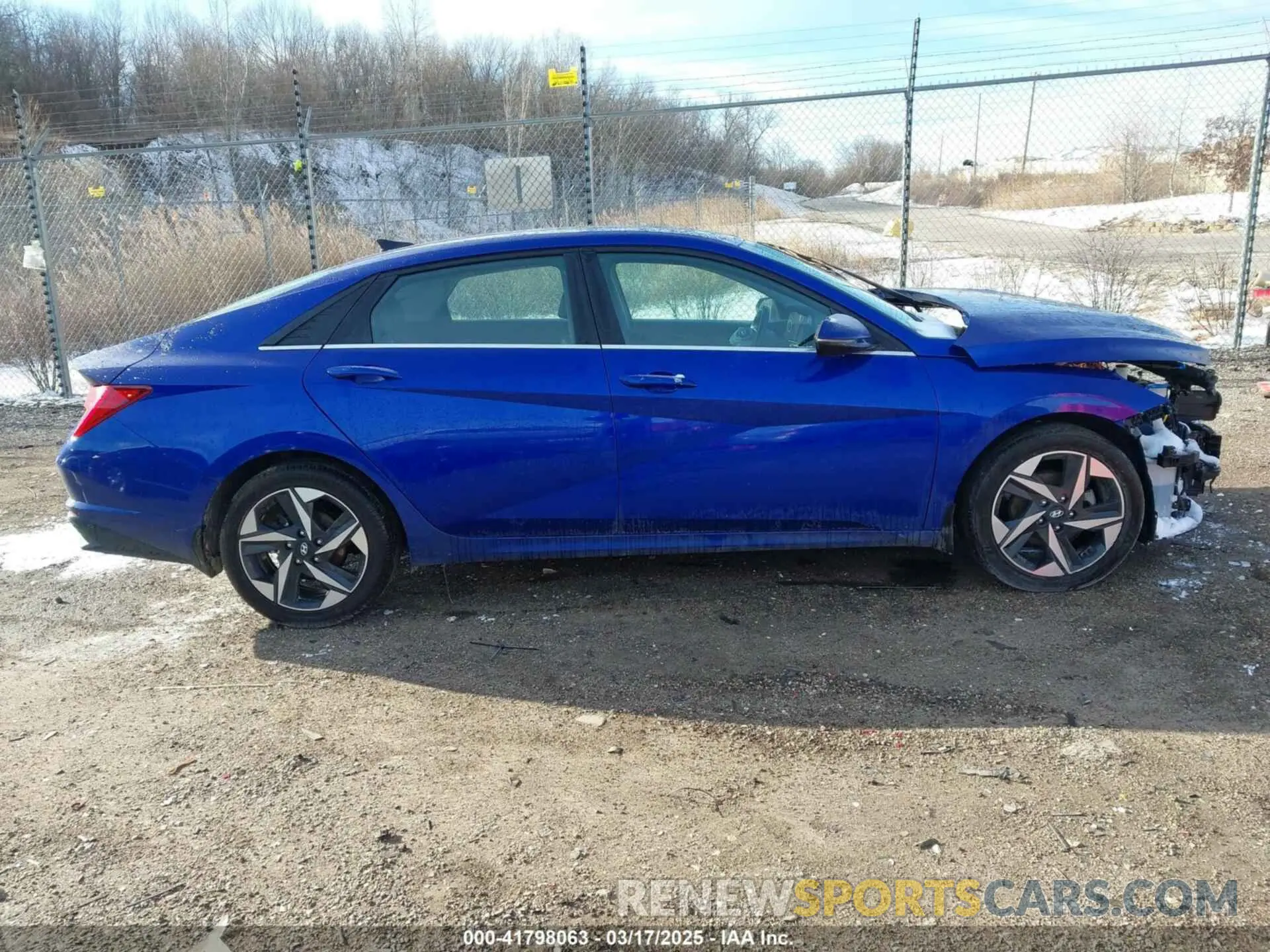 13 Photograph of a damaged car KMHLP4AG6PU495380 HYUNDAI ELANTRA 2023