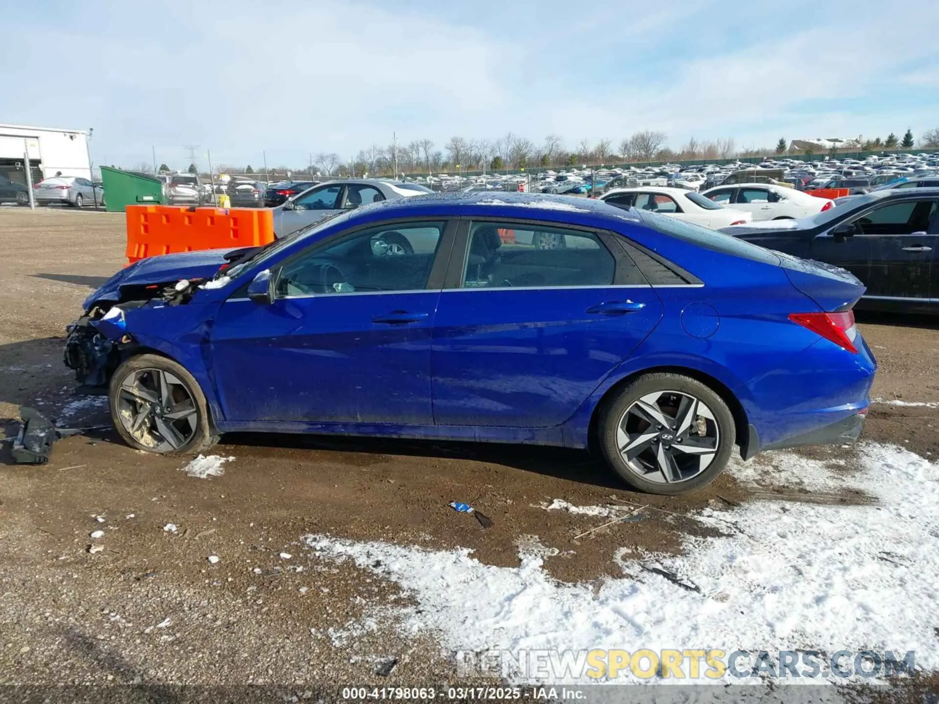 14 Photograph of a damaged car KMHLP4AG6PU495380 HYUNDAI ELANTRA 2023