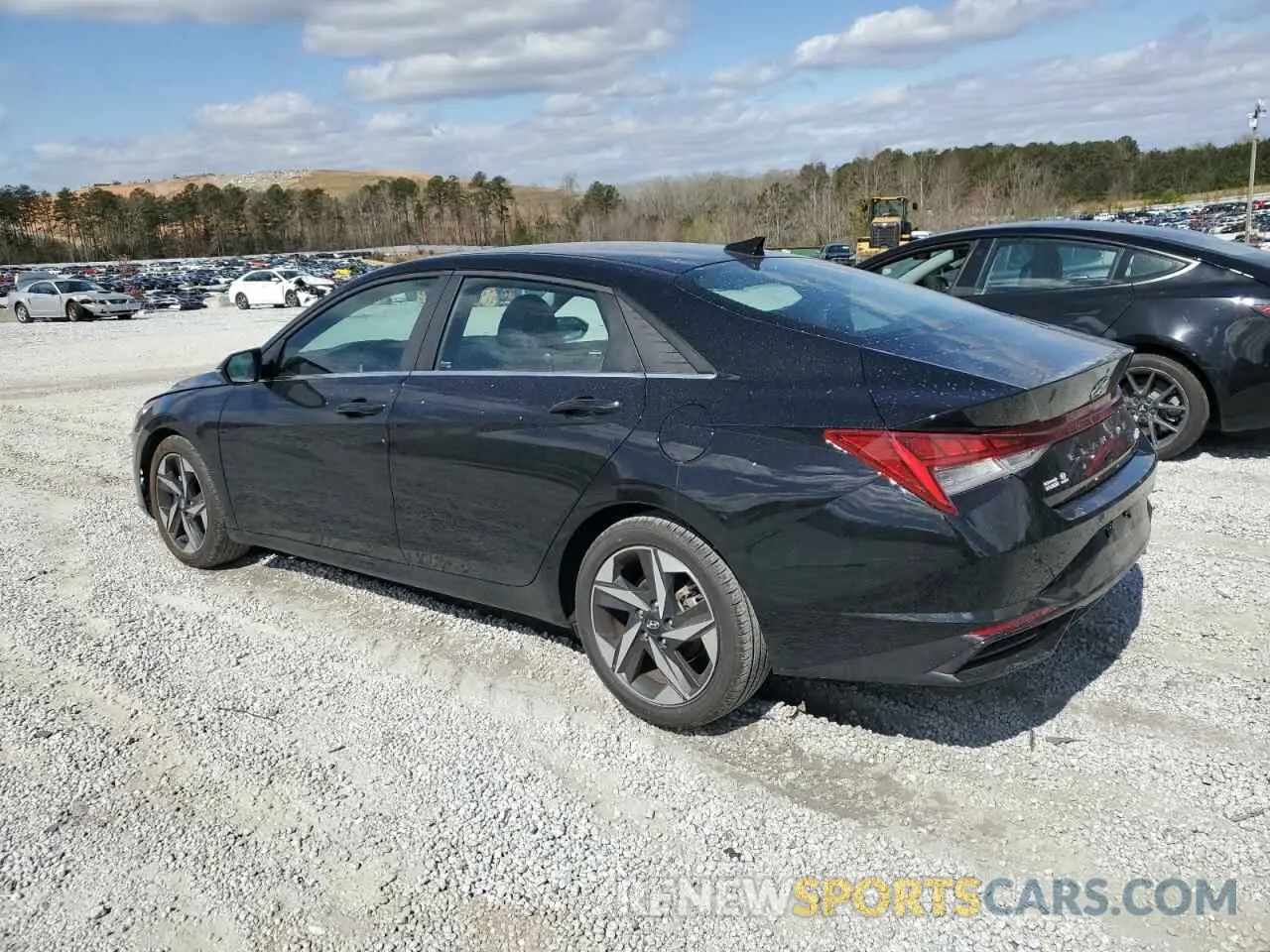 2 Photograph of a damaged car KMHLP4AG6PU499056 HYUNDAI ELANTRA 2023