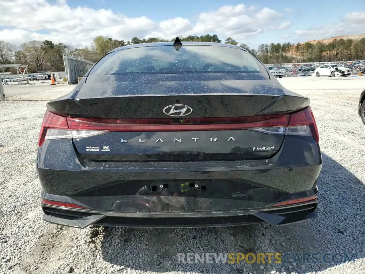 6 Photograph of a damaged car KMHLP4AG6PU499056 HYUNDAI ELANTRA 2023