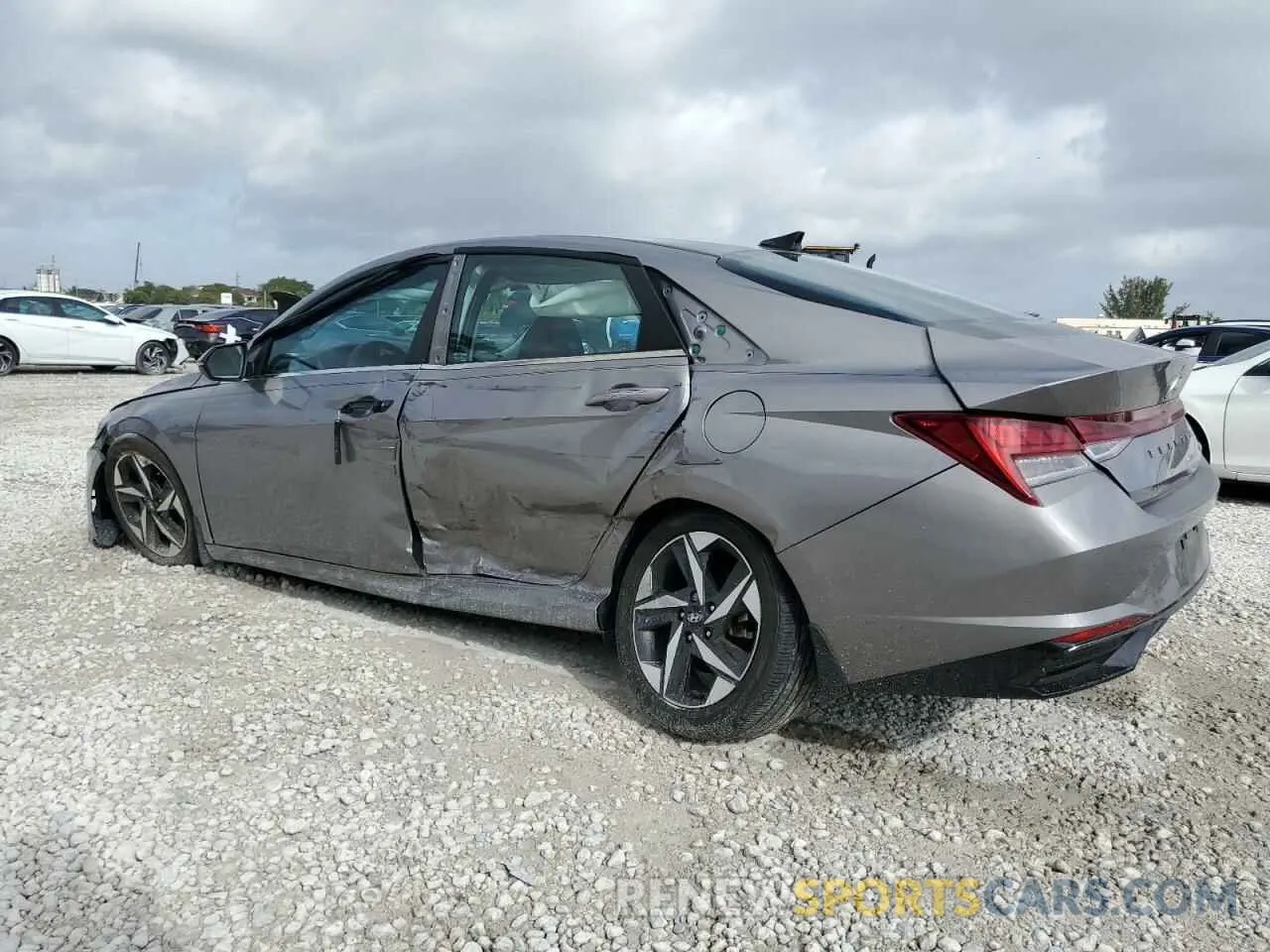 2 Photograph of a damaged car KMHLP4AG6PU514171 HYUNDAI ELANTRA 2023
