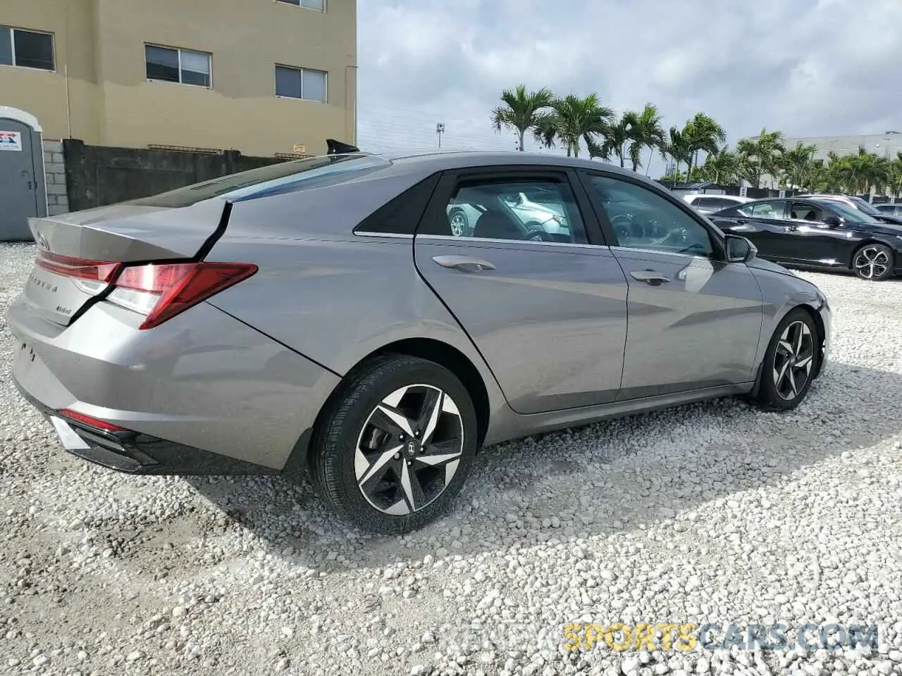 3 Photograph of a damaged car KMHLP4AG6PU514171 HYUNDAI ELANTRA 2023