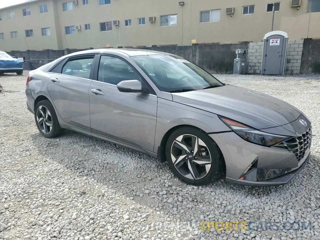 4 Photograph of a damaged car KMHLP4AG6PU514171 HYUNDAI ELANTRA 2023