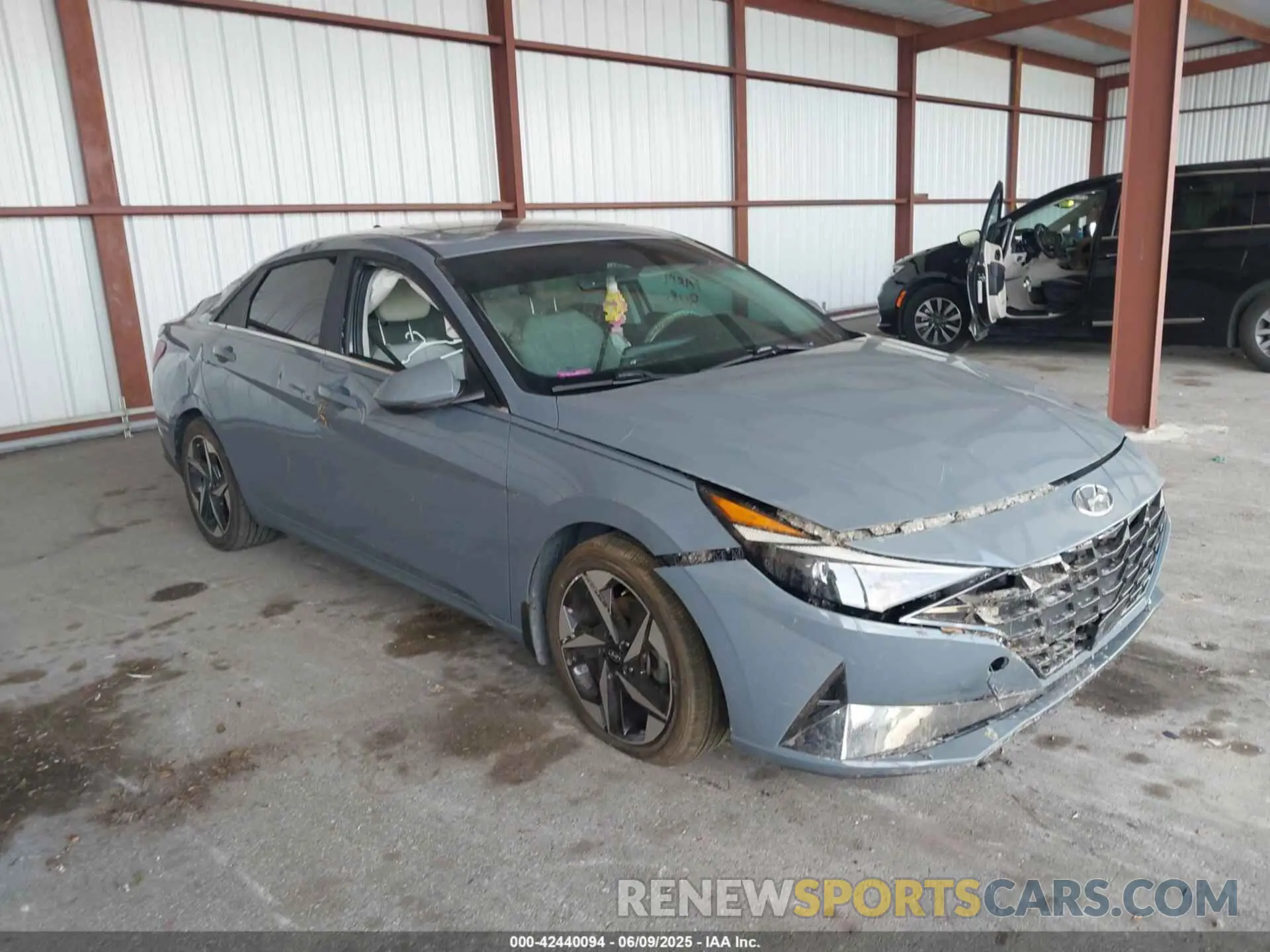 1 Photograph of a damaged car KMHLP4AG7PU427735 HYUNDAI ELANTRA 2023
