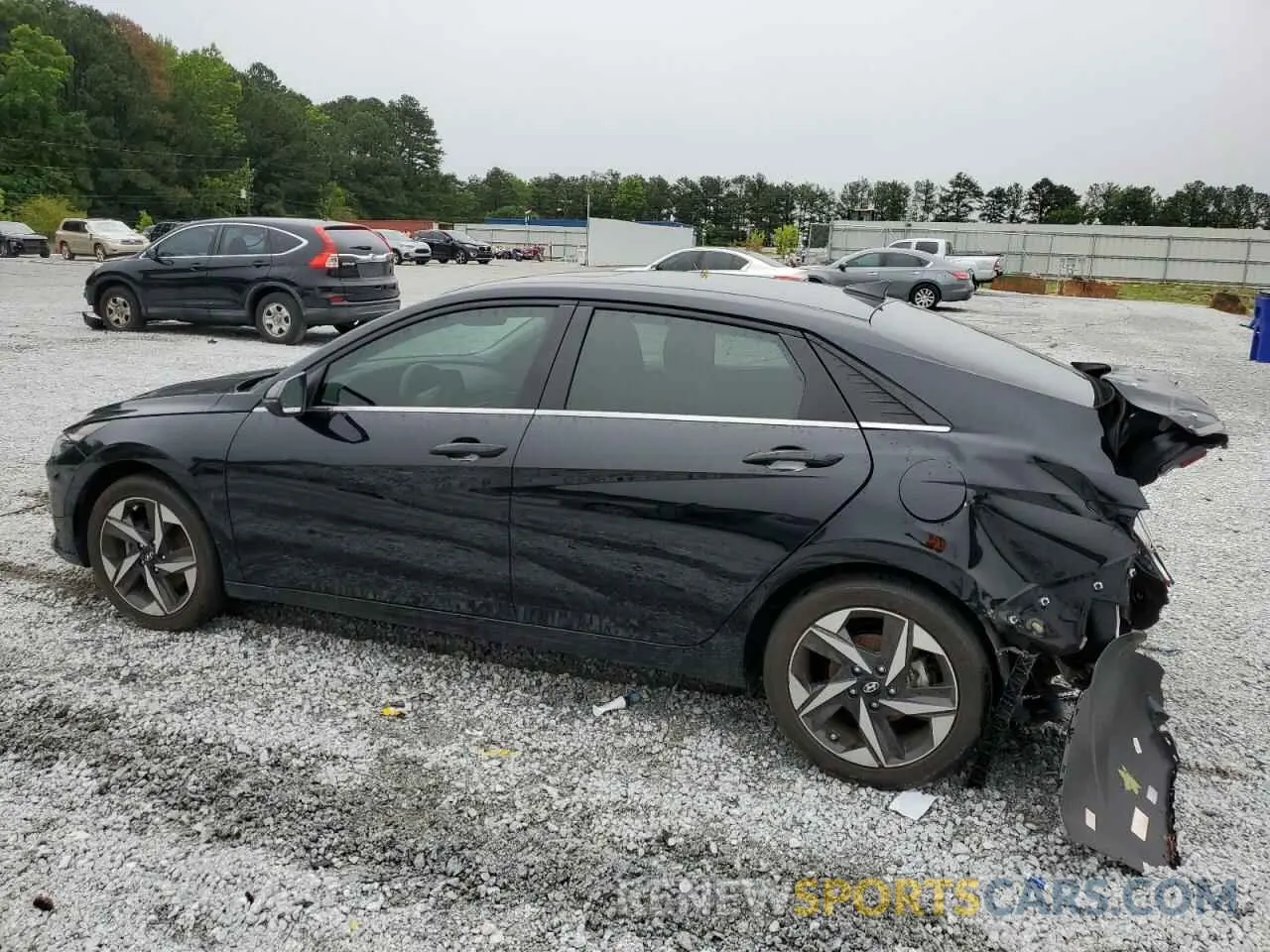 2 Photograph of a damaged car KMHLP4AG7PU590563 HYUNDAI ELANTRA 2023