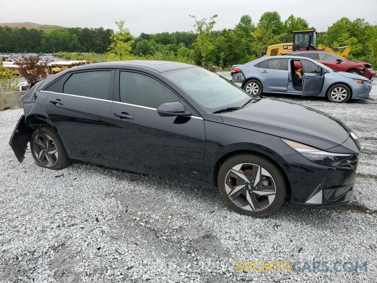 4 Photograph of a damaged car KMHLP4AG7PU590563 HYUNDAI ELANTRA 2023