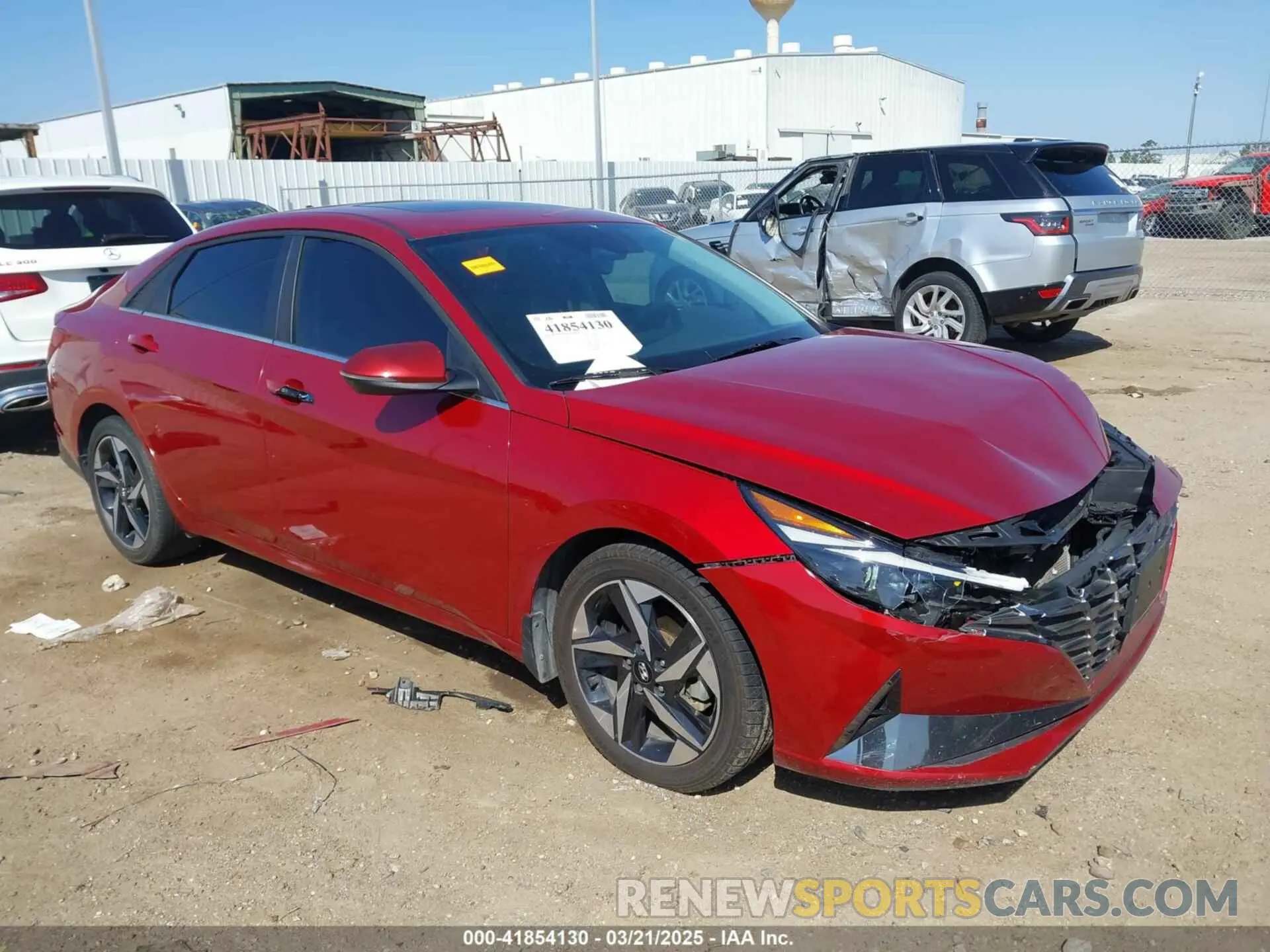 1 Photograph of a damaged car KMHLP4AG7PU607958 HYUNDAI ELANTRA 2023
