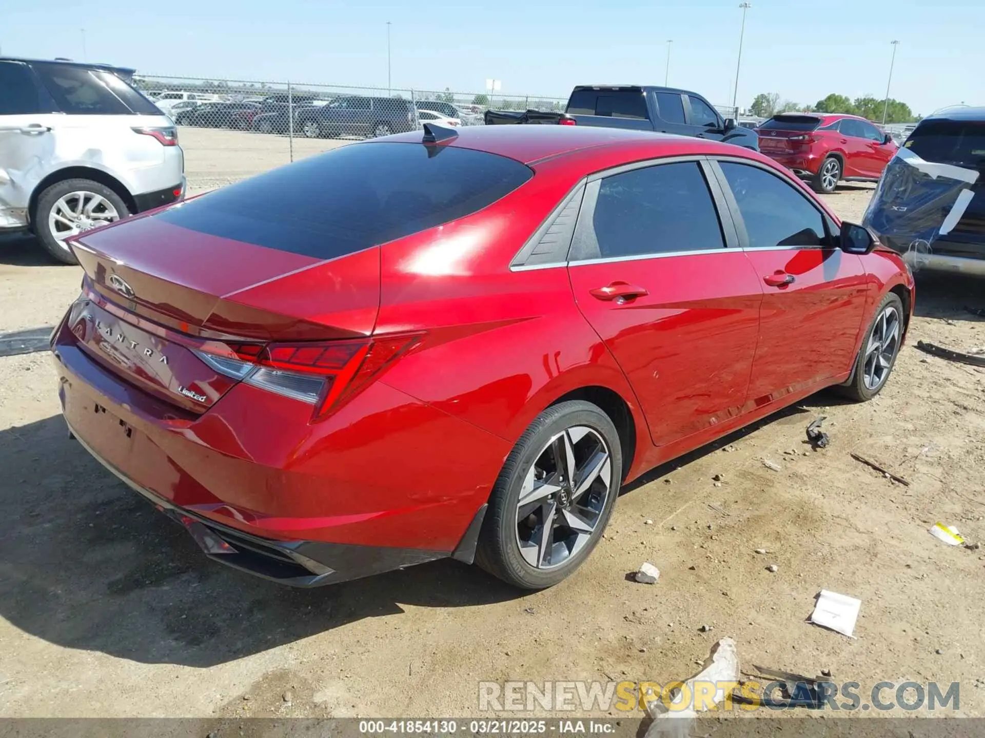 4 Photograph of a damaged car KMHLP4AG7PU607958 HYUNDAI ELANTRA 2023