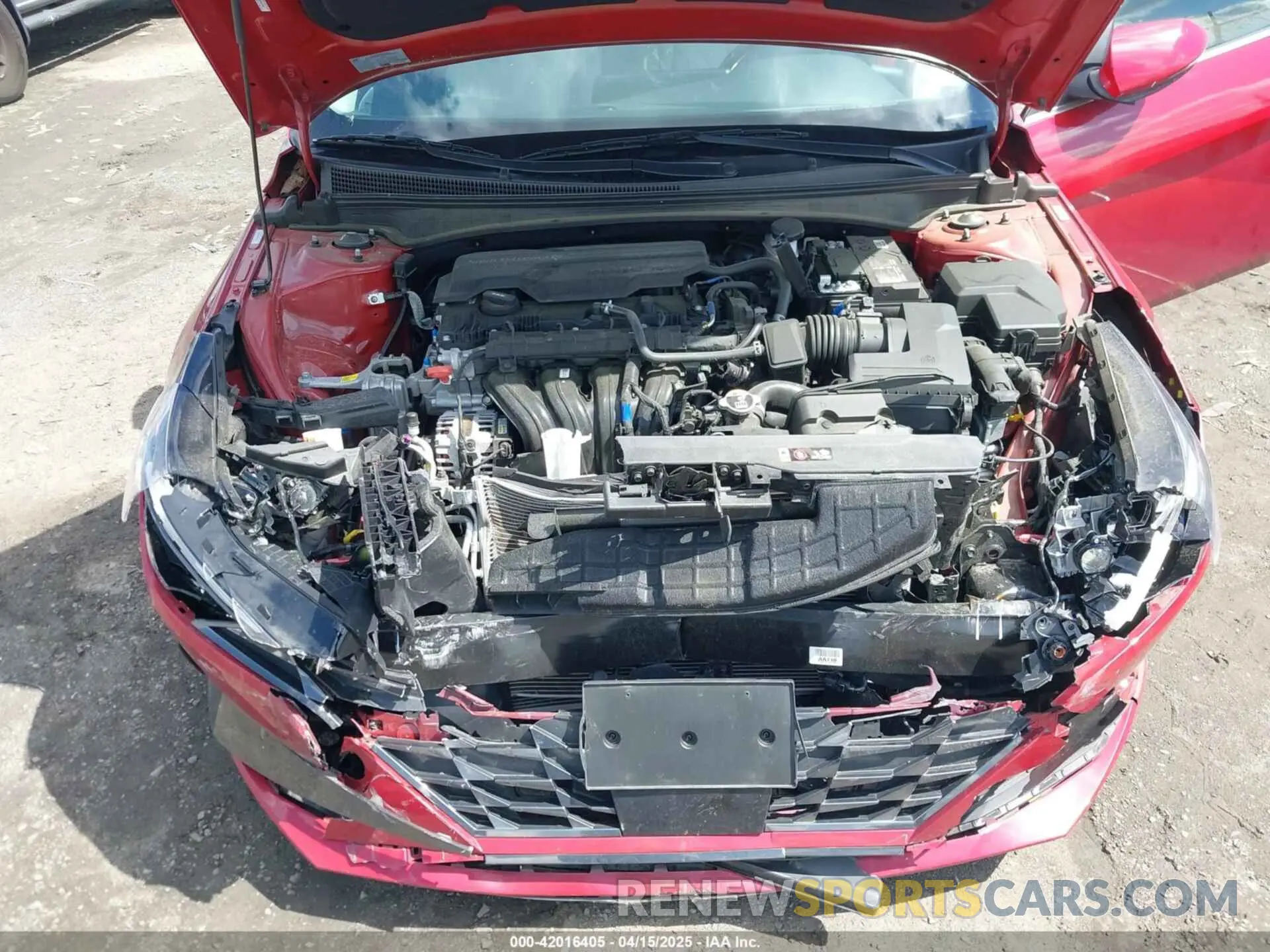 10 Photograph of a damaged car KMHLP4AG8PU504791 HYUNDAI ELANTRA 2023