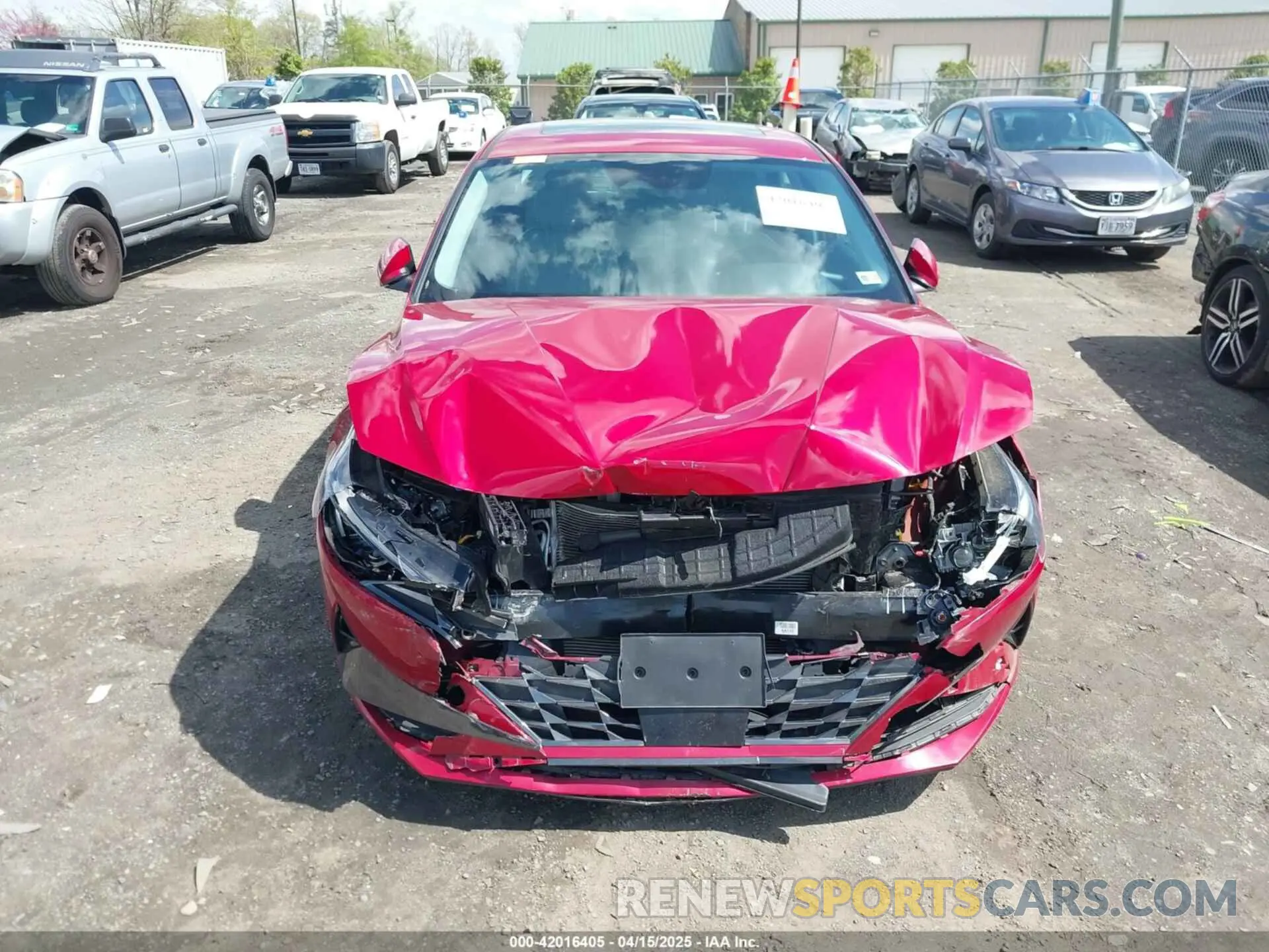 12 Photograph of a damaged car KMHLP4AG8PU504791 HYUNDAI ELANTRA 2023
