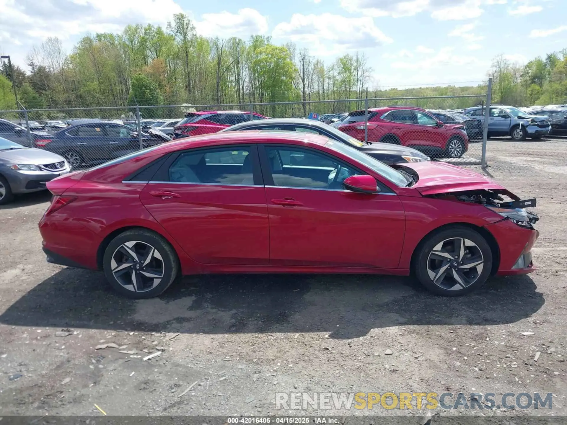 13 Photograph of a damaged car KMHLP4AG8PU504791 HYUNDAI ELANTRA 2023