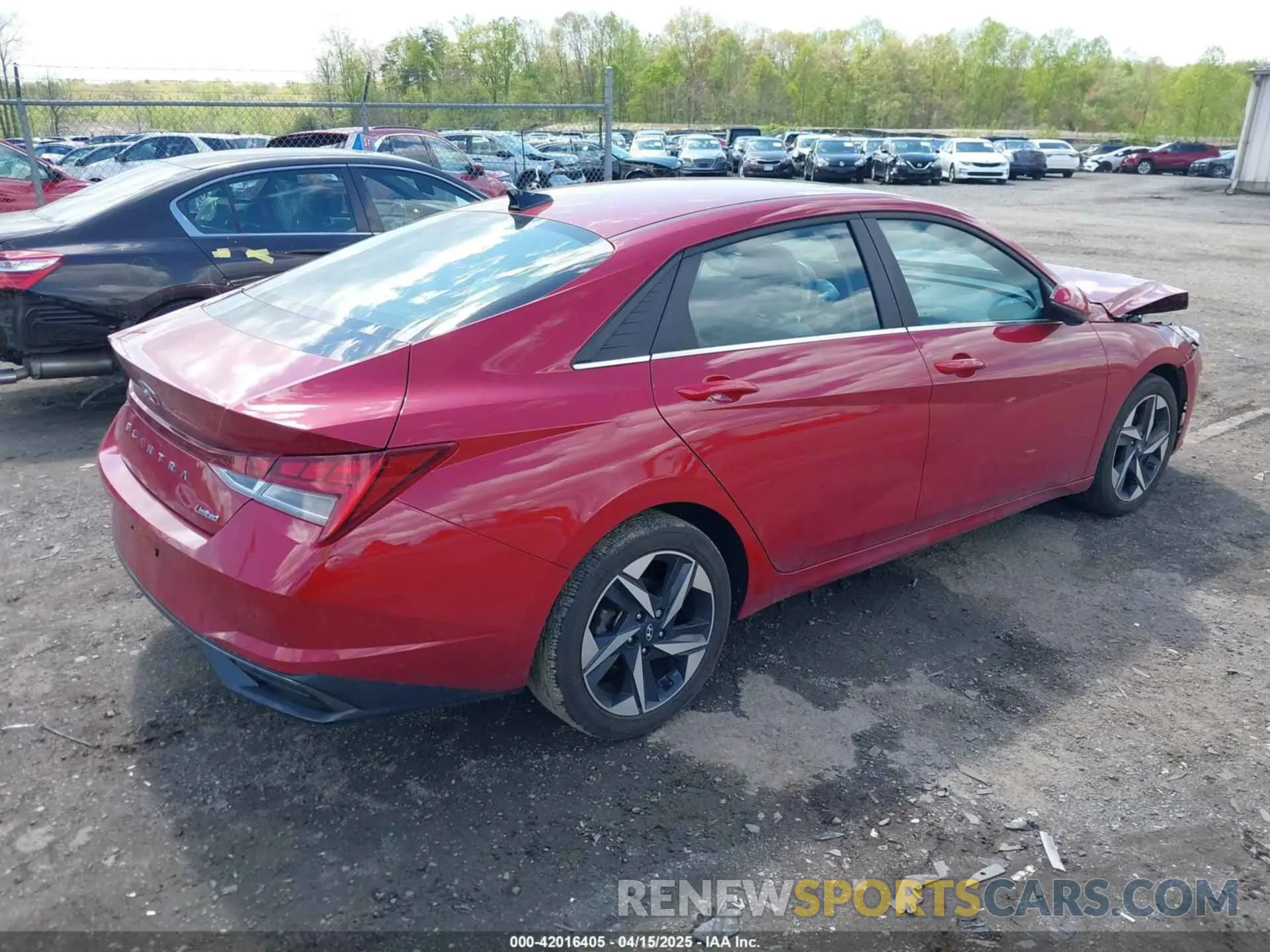4 Photograph of a damaged car KMHLP4AG8PU504791 HYUNDAI ELANTRA 2023