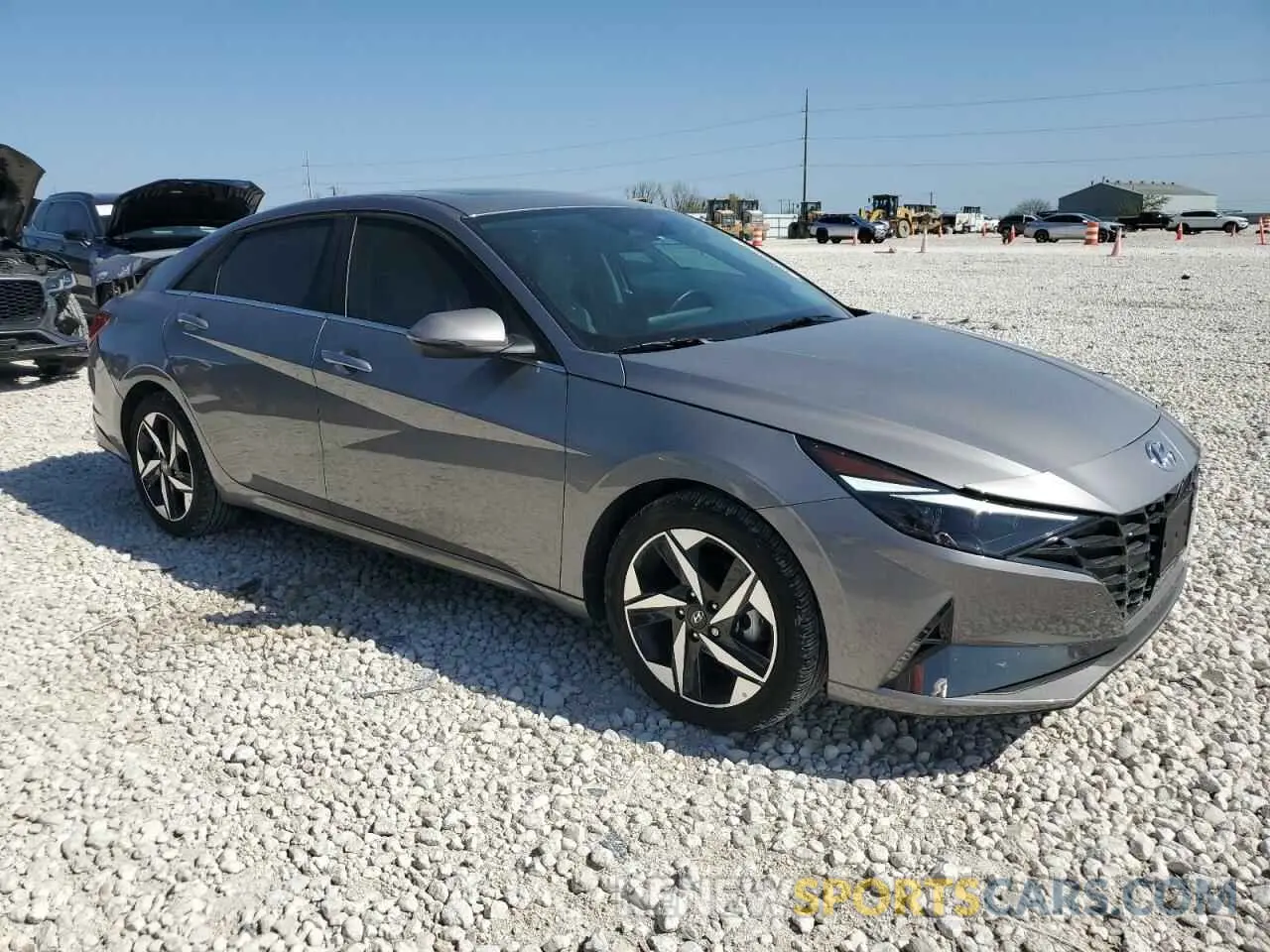 4 Photograph of a damaged car KMHLP4AG8PU588367 HYUNDAI ELANTRA 2023