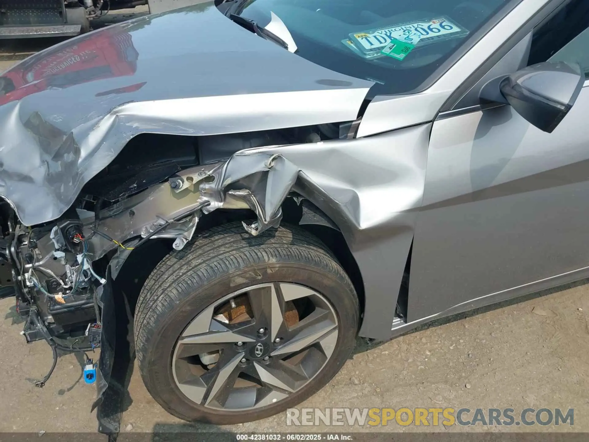 6 Photograph of a damaged car KMHLP4AG9PU429454 HYUNDAI ELANTRA 2023
