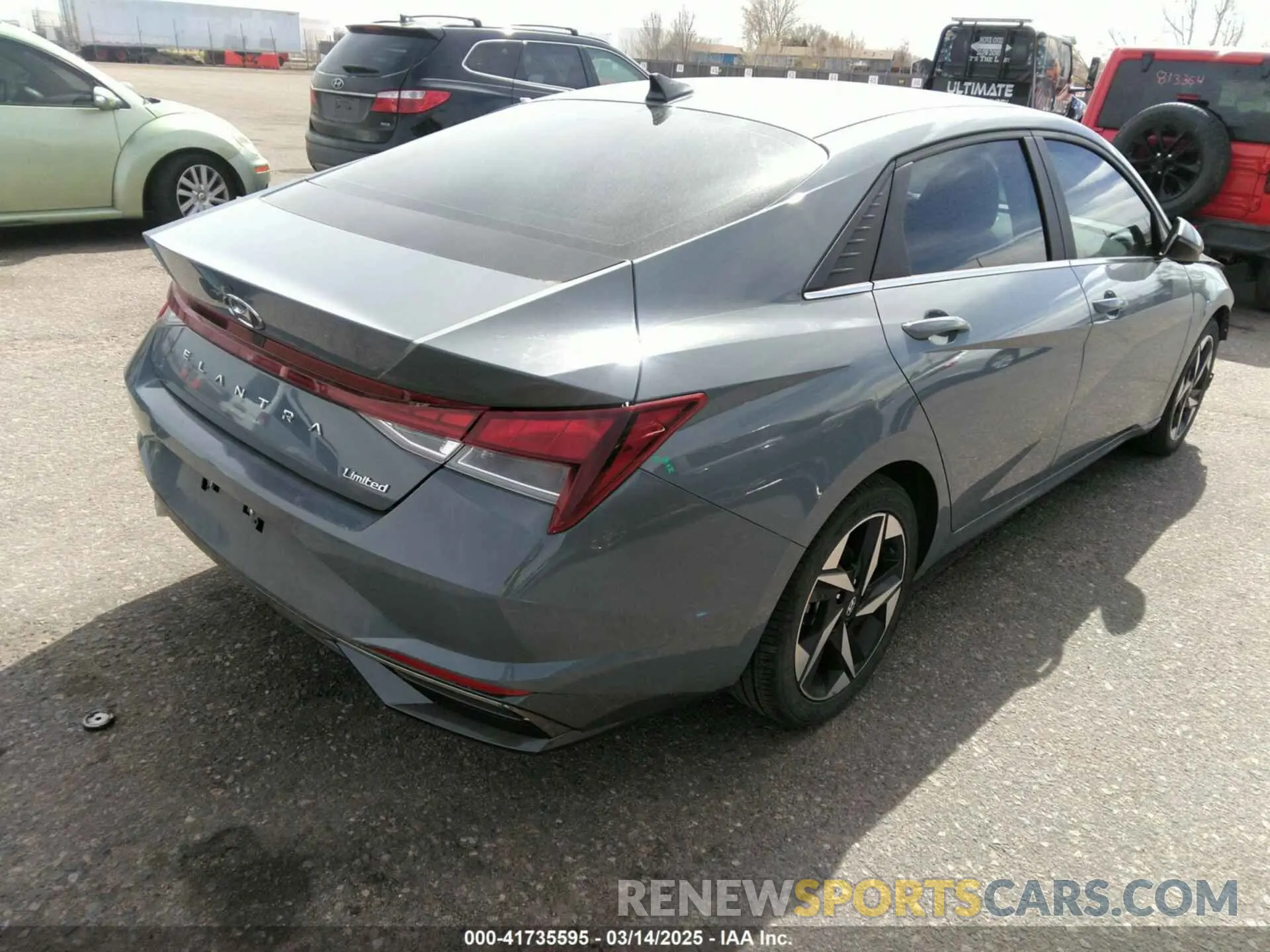 4 Photograph of a damaged car KMHLP4AG9PU454533 HYUNDAI ELANTRA 2023