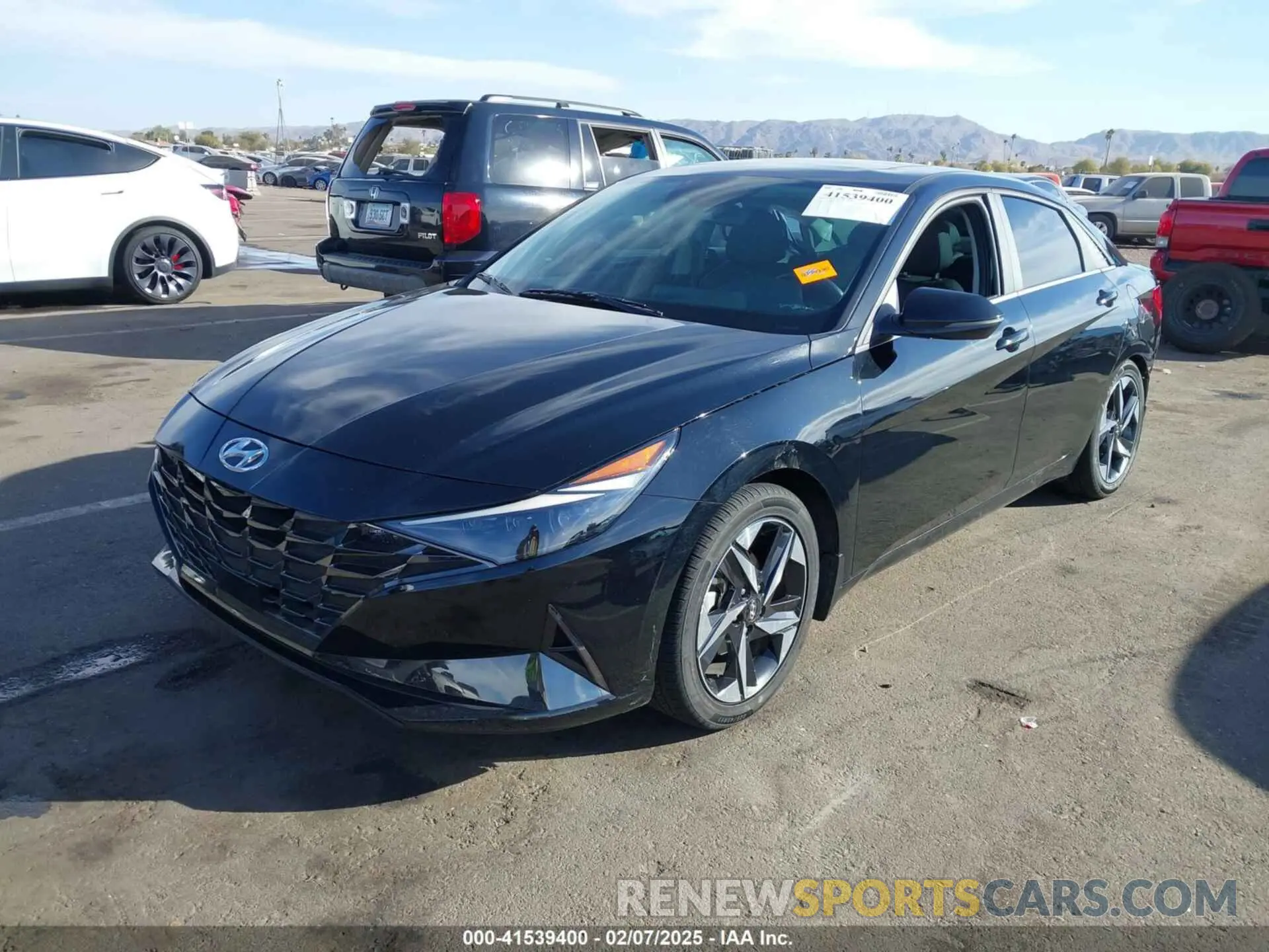 2 Photograph of a damaged car KMHLP4AG9PU505917 HYUNDAI ELANTRA 2023