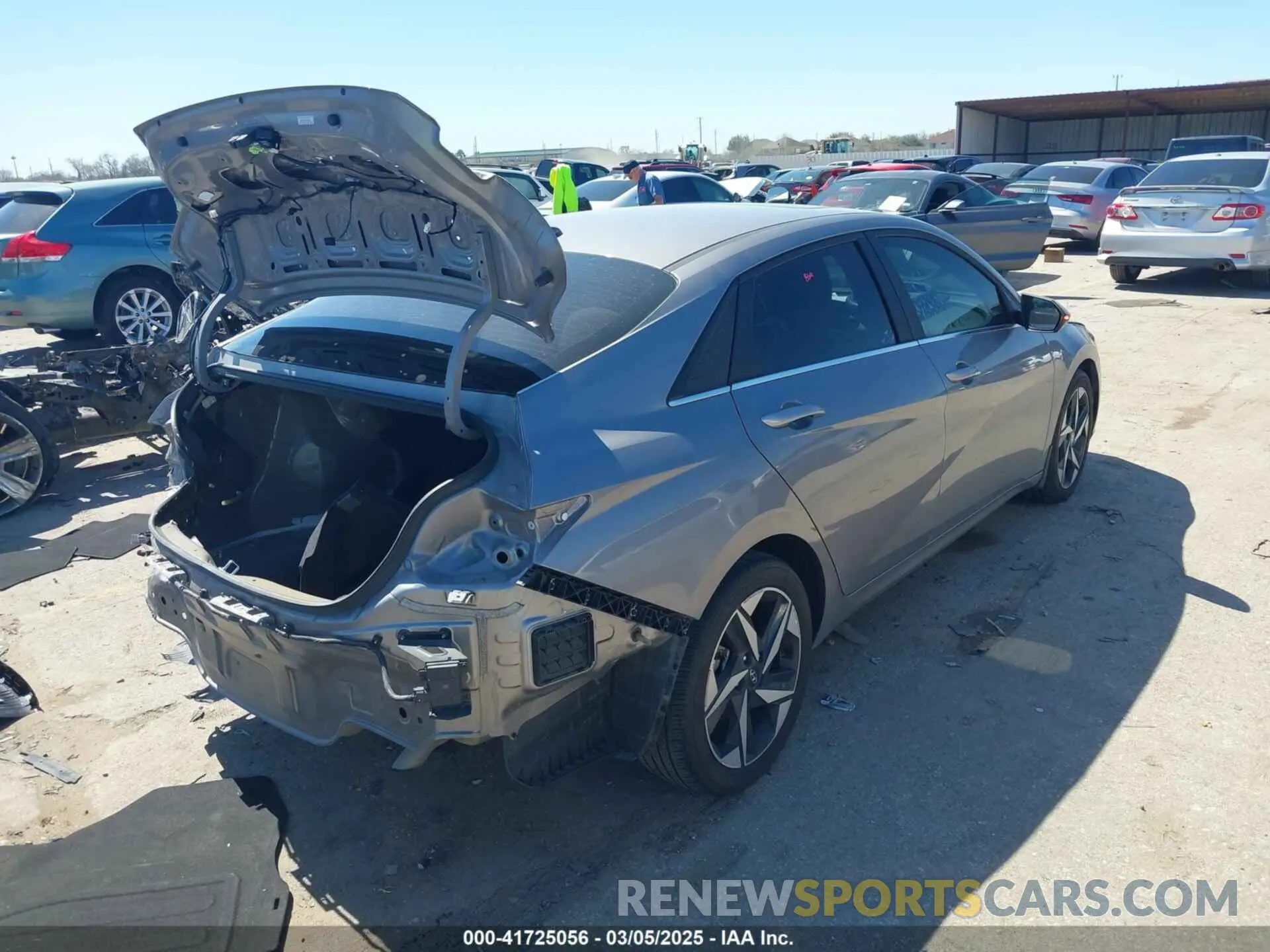 4 Photograph of a damaged car KMHLP4AG9PU572226 HYUNDAI ELANTRA 2023