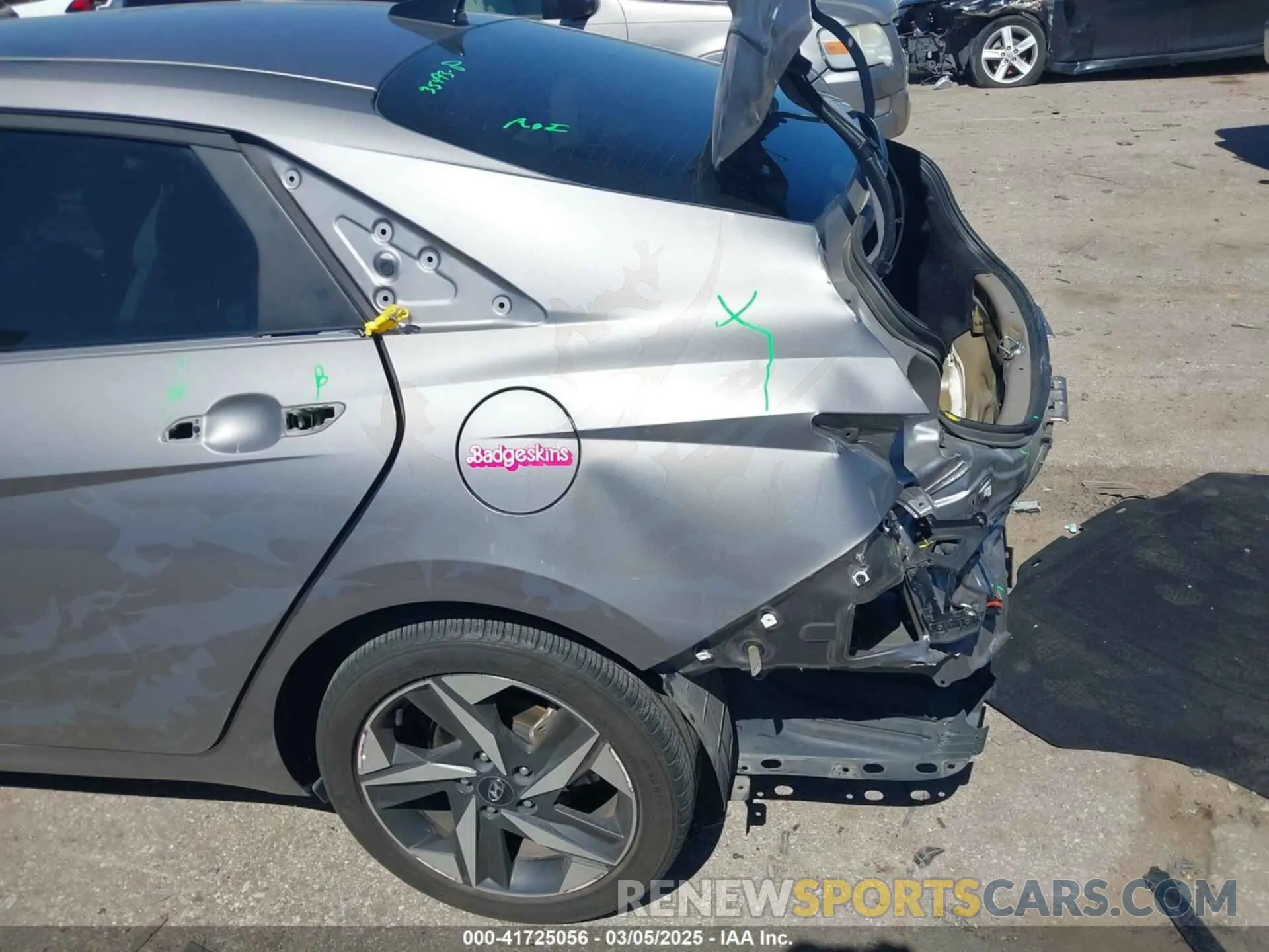 6 Photograph of a damaged car KMHLP4AG9PU572226 HYUNDAI ELANTRA 2023