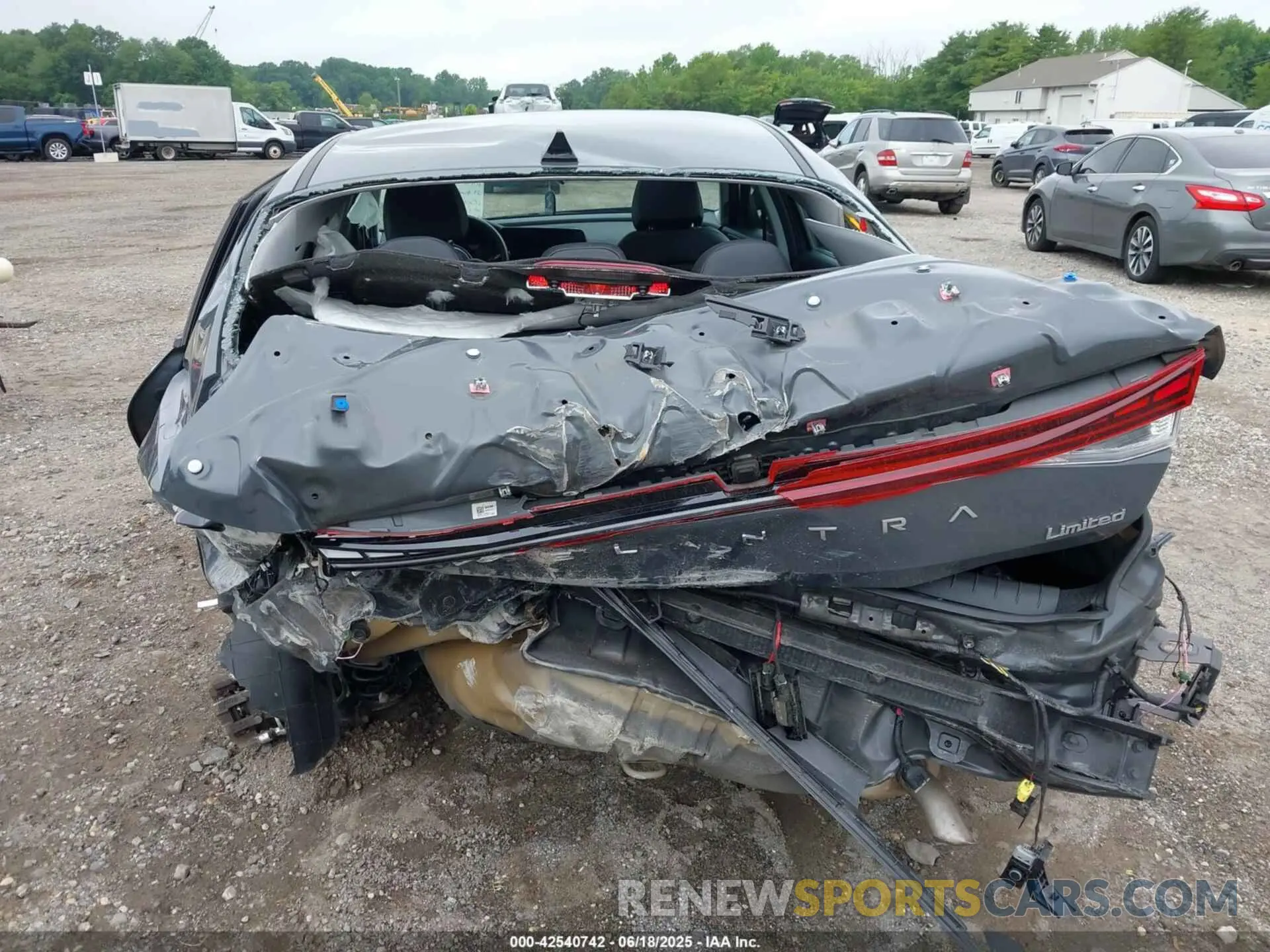 16 Photograph of a damaged car KMHLP4AG9PU625815 HYUNDAI ELANTRA 2023