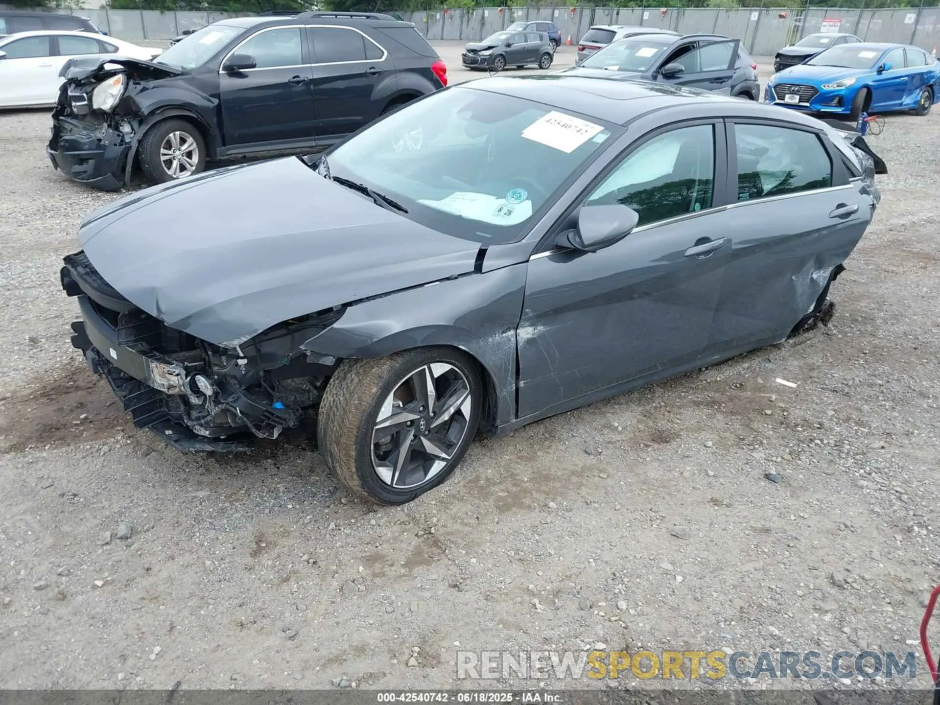 2 Photograph of a damaged car KMHLP4AG9PU625815 HYUNDAI ELANTRA 2023