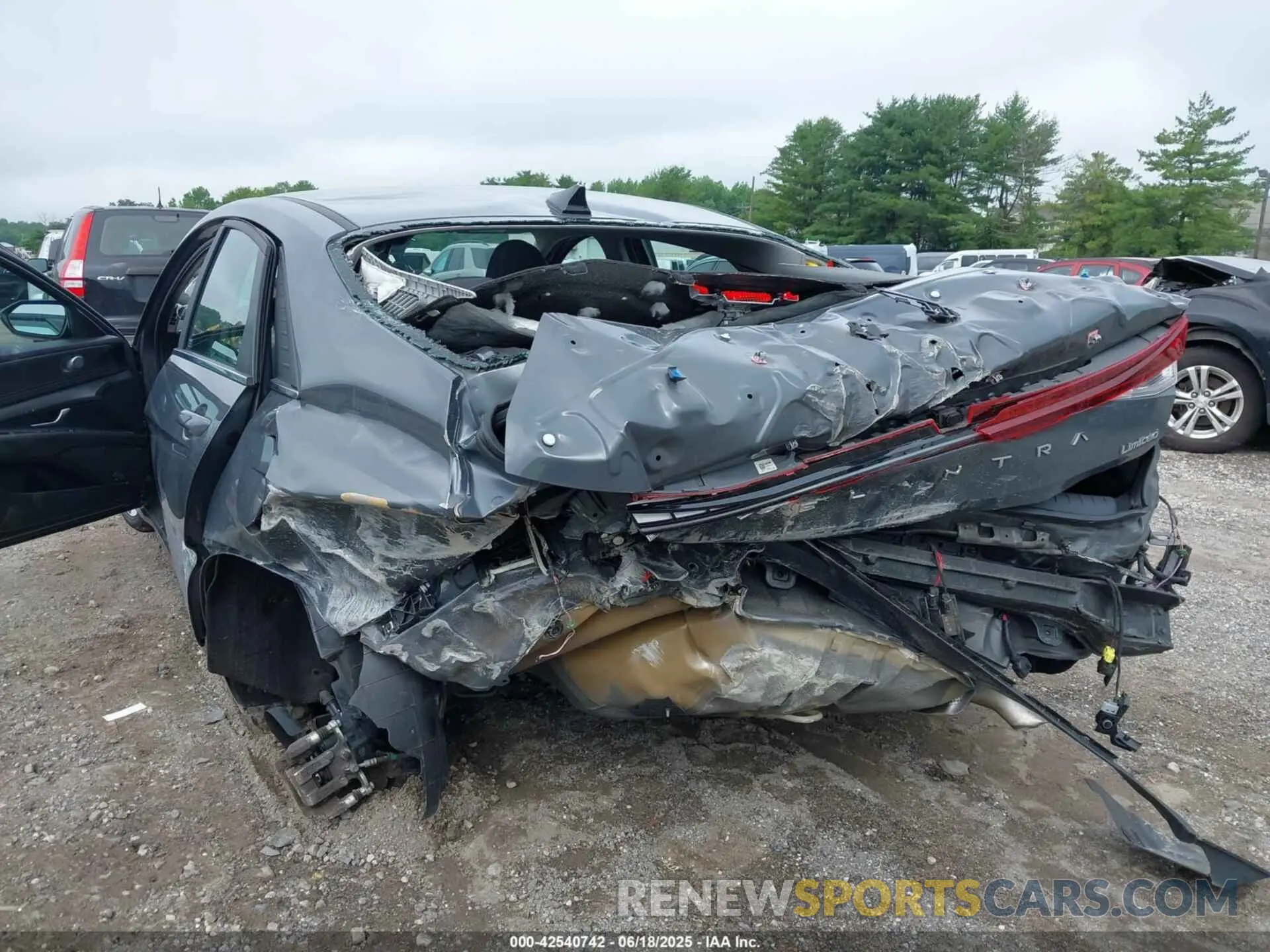 6 Photograph of a damaged car KMHLP4AG9PU625815 HYUNDAI ELANTRA 2023