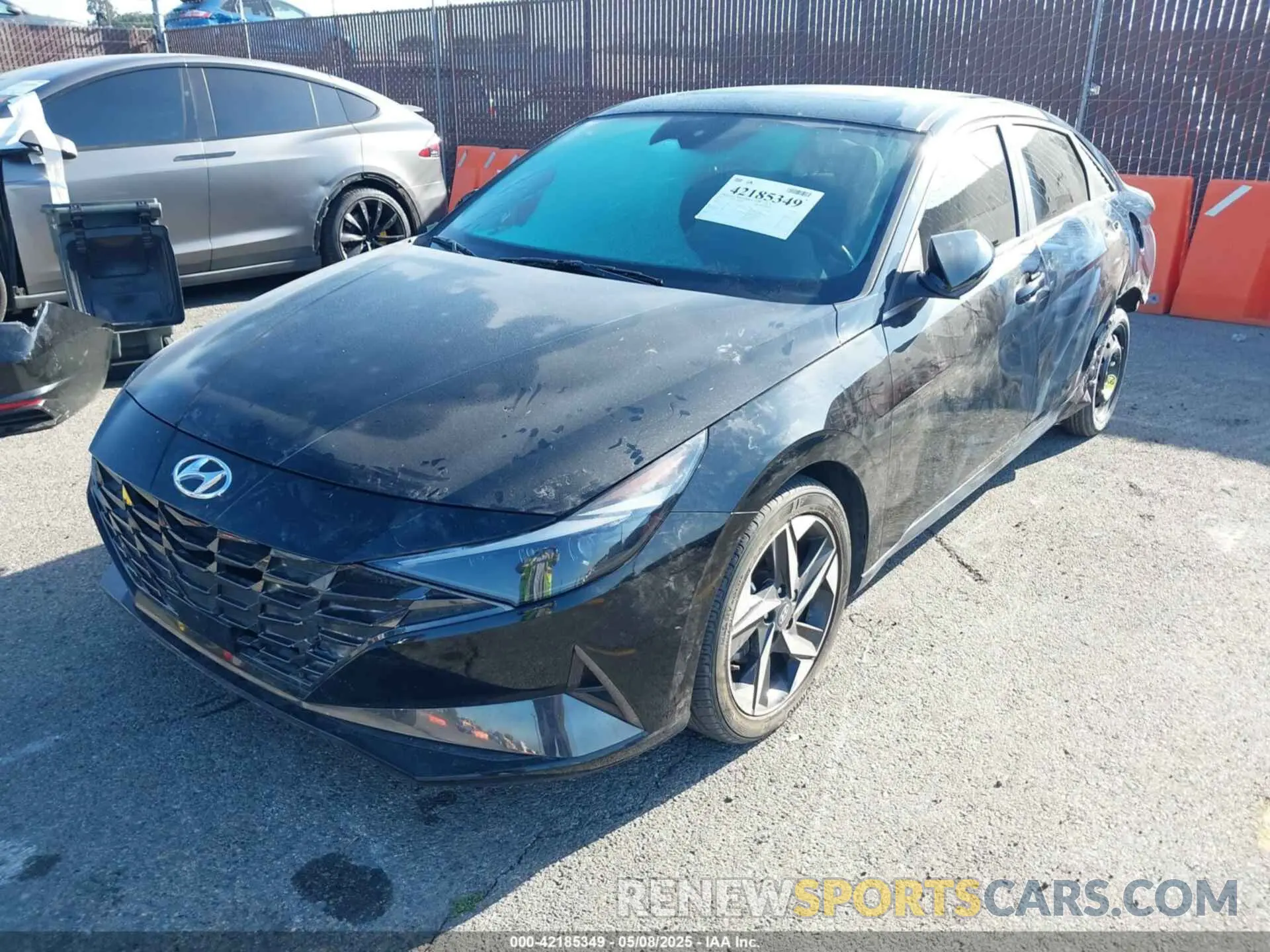 2 Photograph of a damaged car KMHLP4AGXPU457053 HYUNDAI ELANTRA 2023
