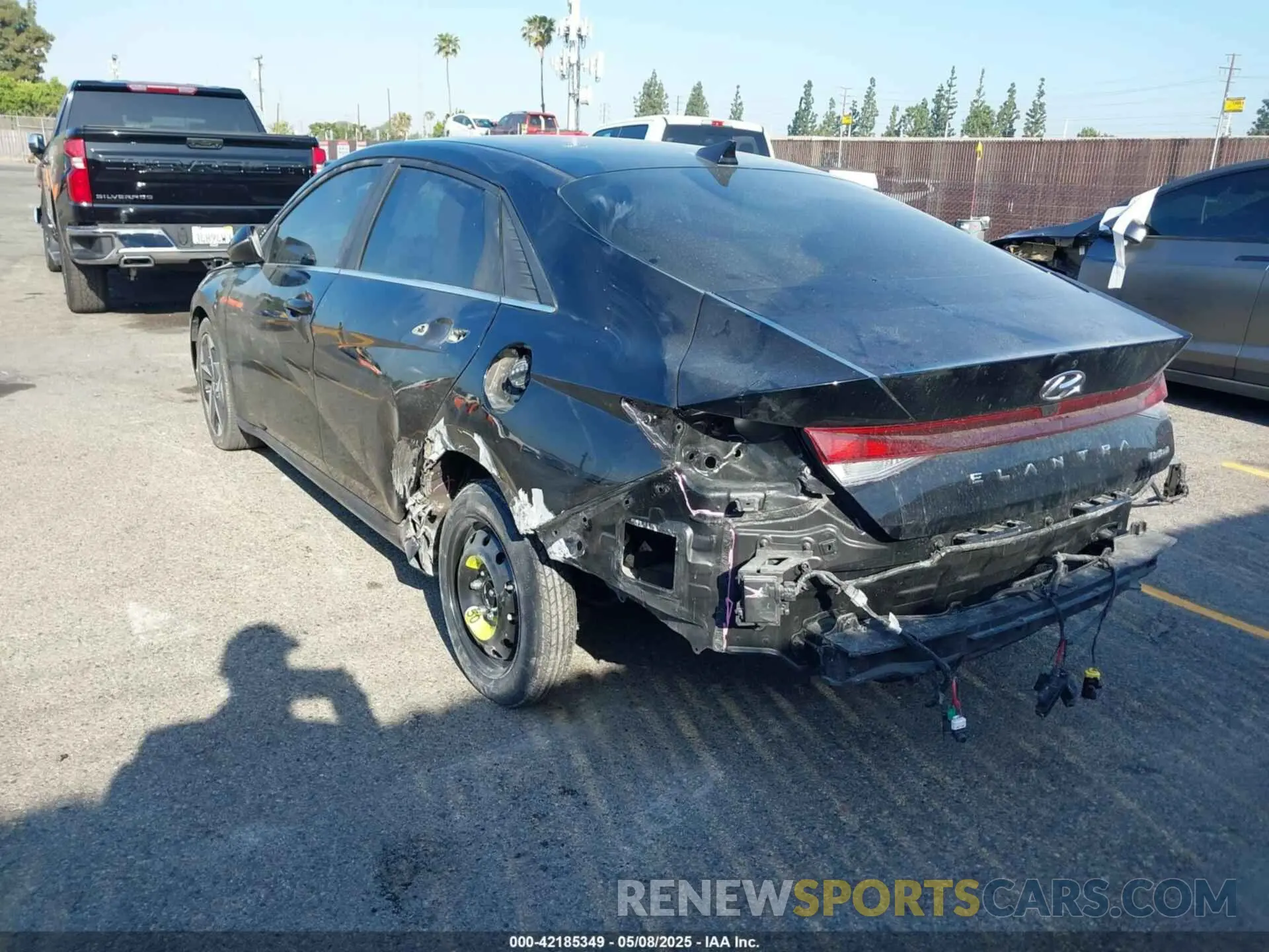 3 Photograph of a damaged car KMHLP4AGXPU457053 HYUNDAI ELANTRA 2023