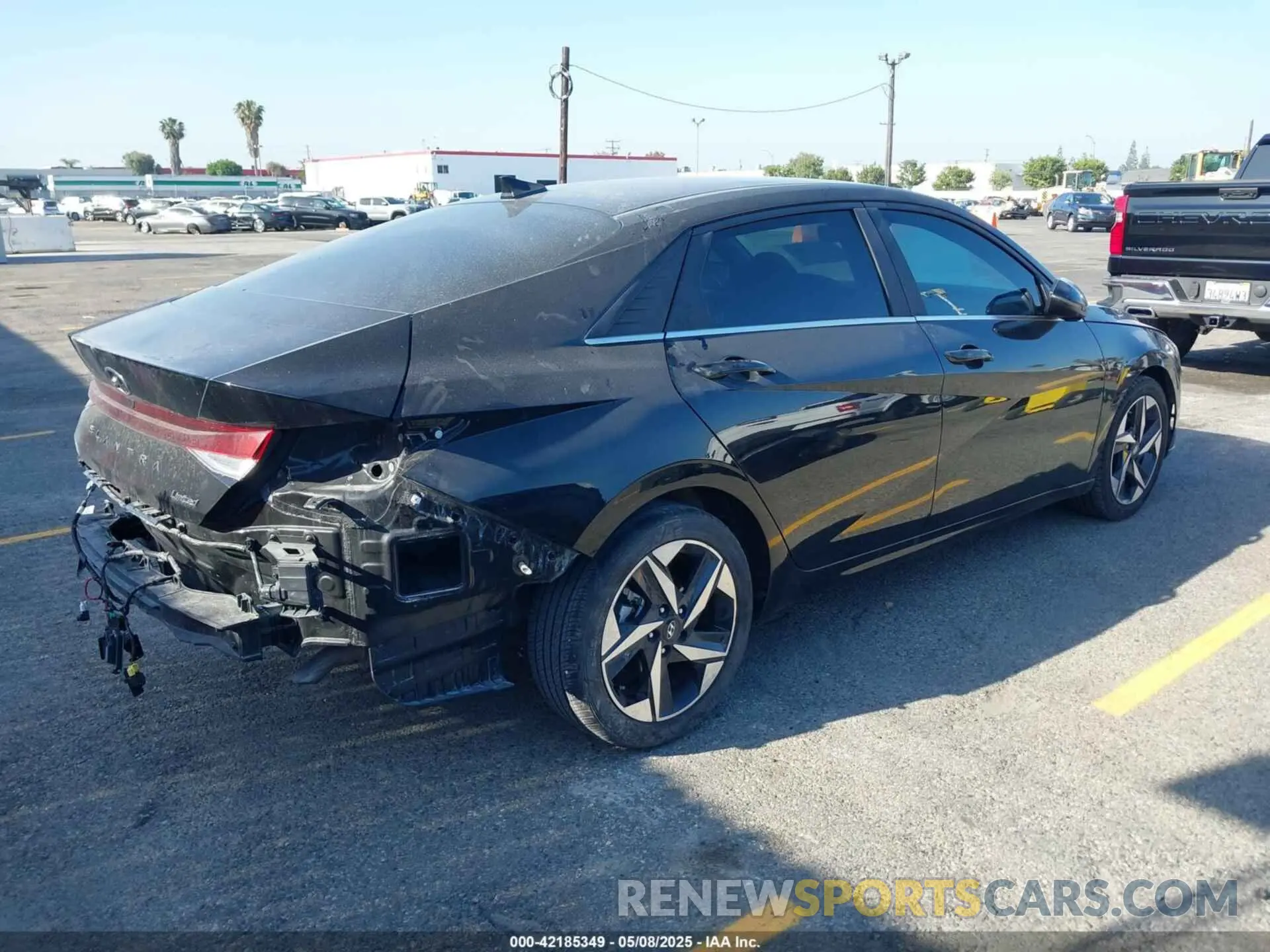 4 Photograph of a damaged car KMHLP4AGXPU457053 HYUNDAI ELANTRA 2023