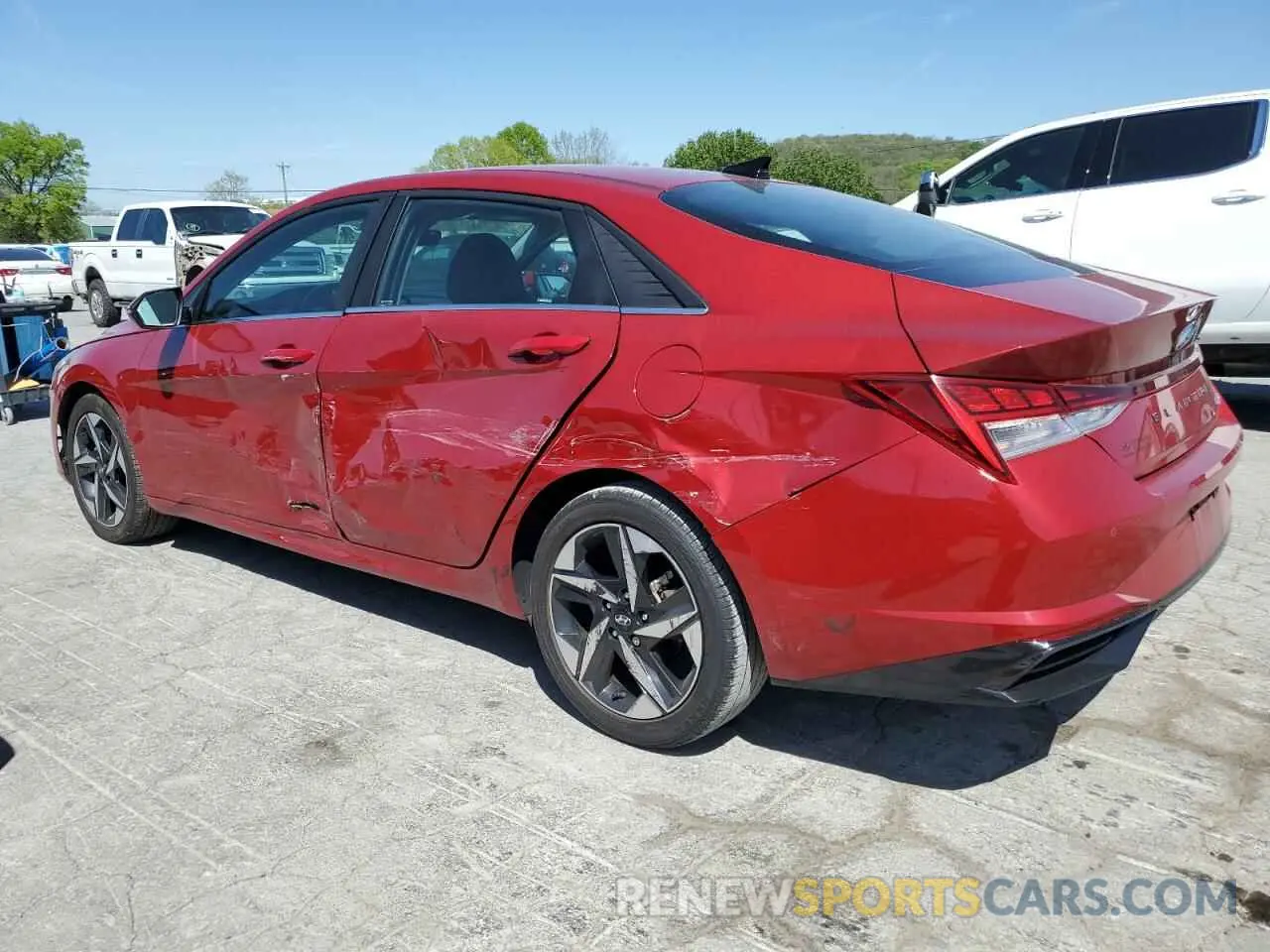 2 Photograph of a damaged car KMHLP4AGXPU461393 HYUNDAI ELANTRA 2023