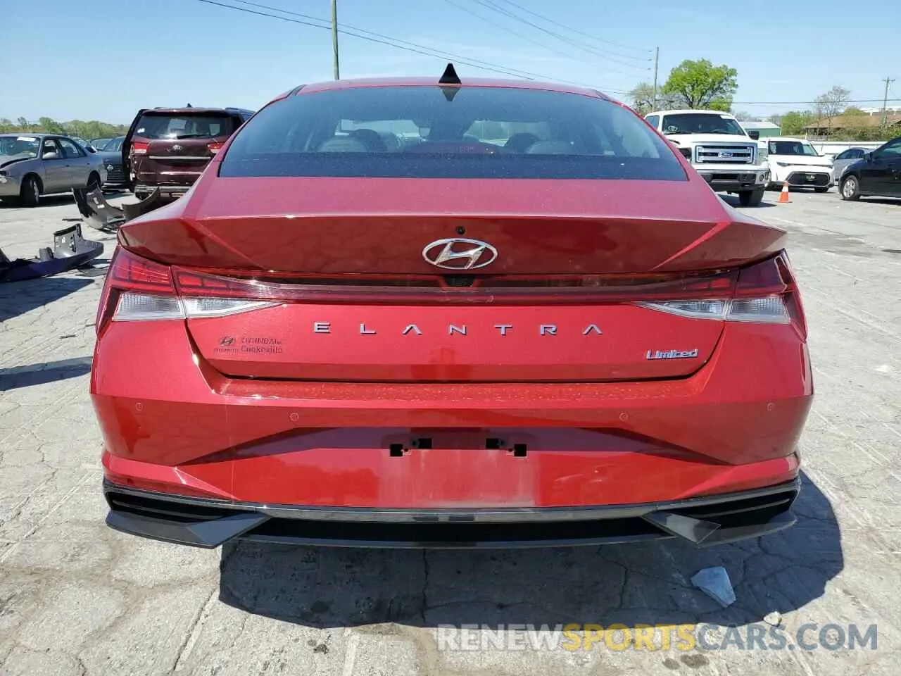 6 Photograph of a damaged car KMHLP4AGXPU461393 HYUNDAI ELANTRA 2023