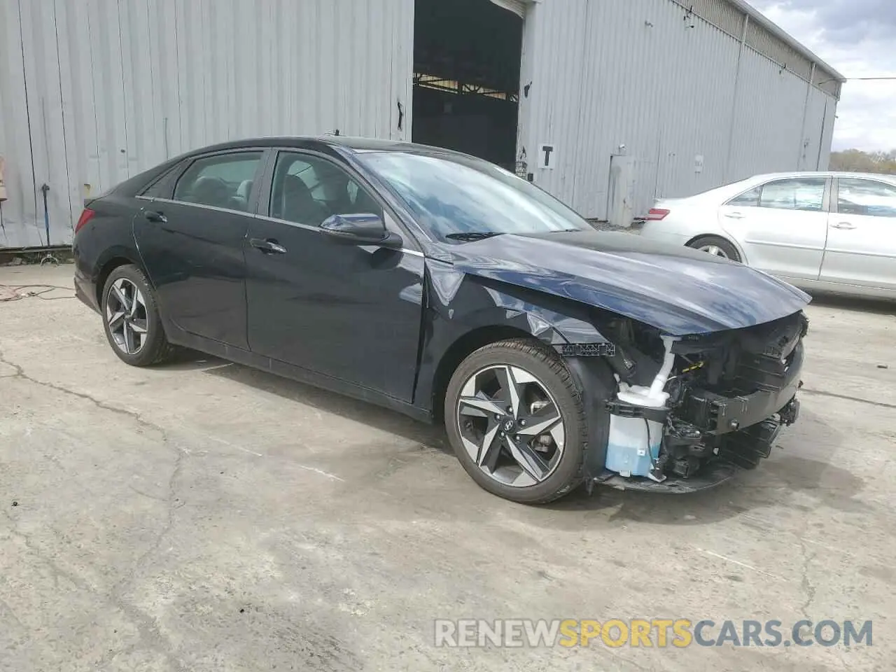 4 Photograph of a damaged car KMHLP4AGXPU473480 HYUNDAI ELANTRA 2023