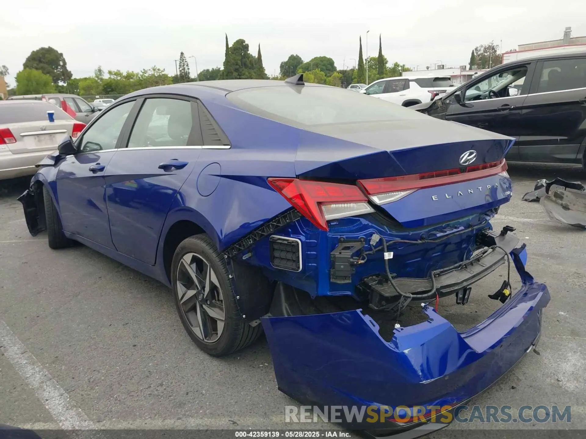 3 Photograph of a damaged car KMHLP4AGXPU563275 HYUNDAI ELANTRA 2023